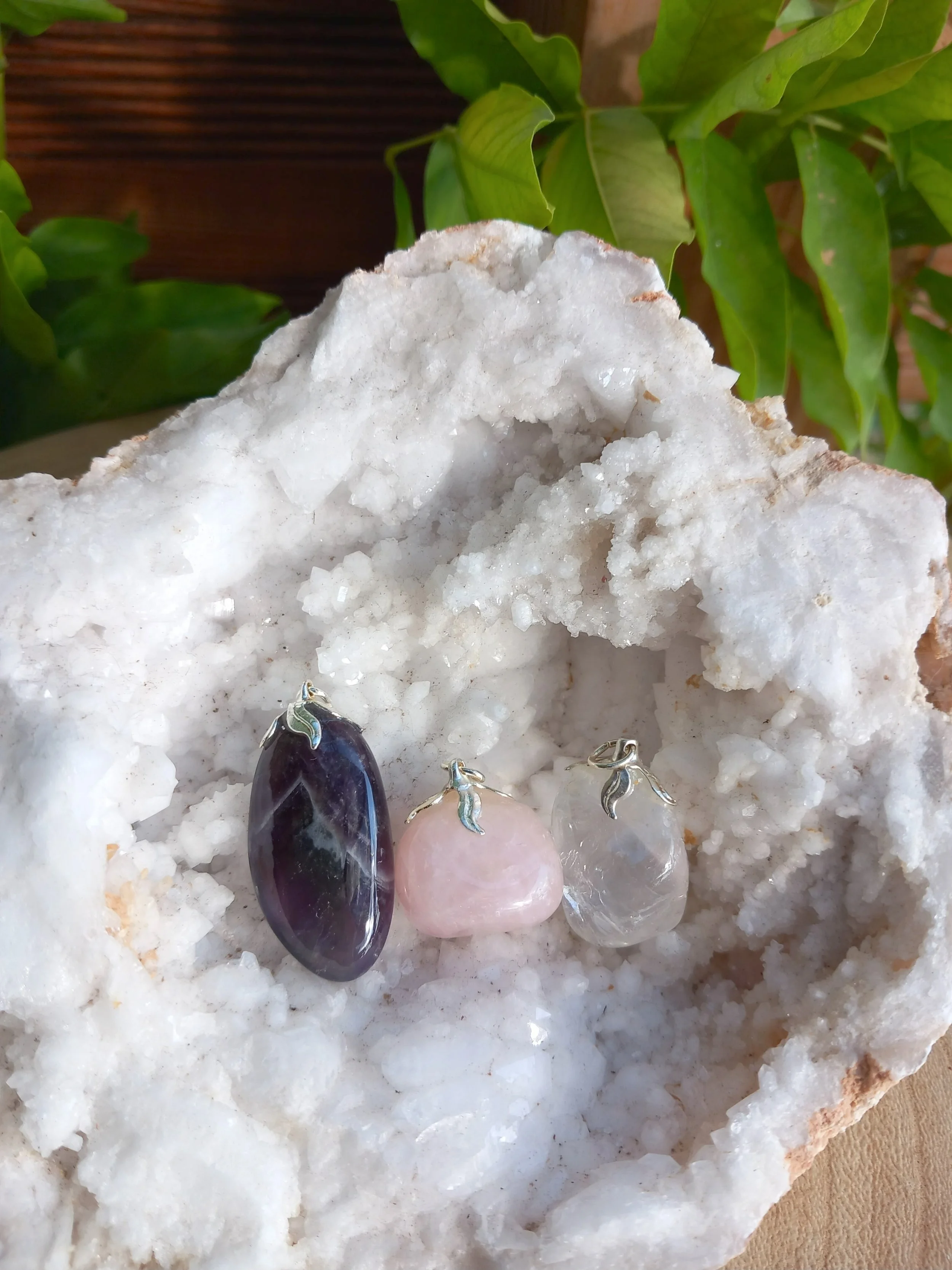 Lot de 3 pendentifs Holy Trinity - Triangle d'Or