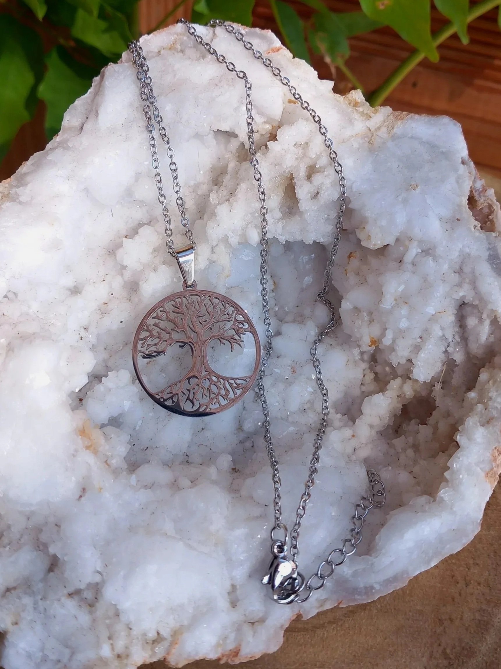 Collier Arbre de Vie diamètre 2,5 cm