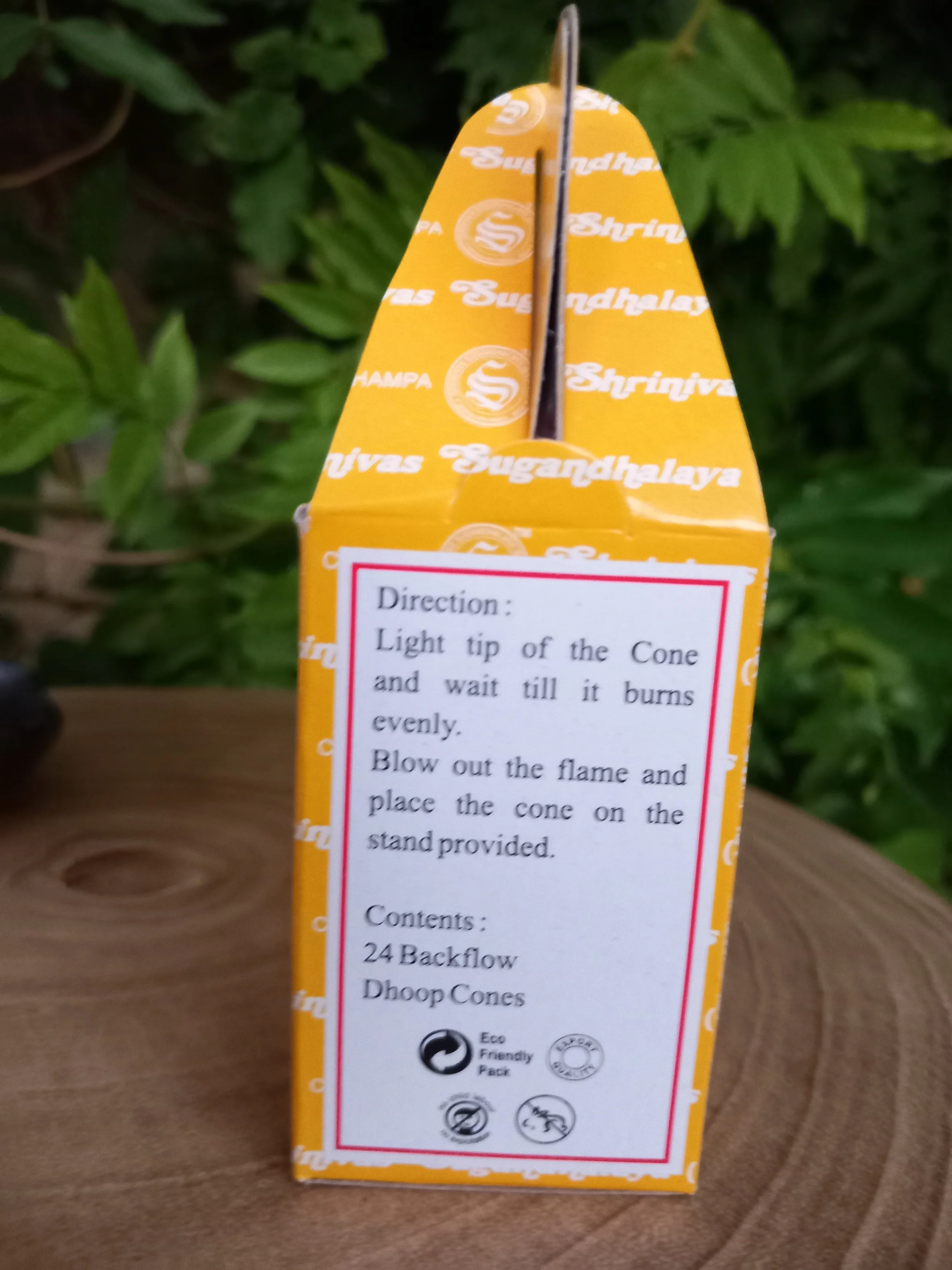 encens cones satya sandalwood bois  de santal