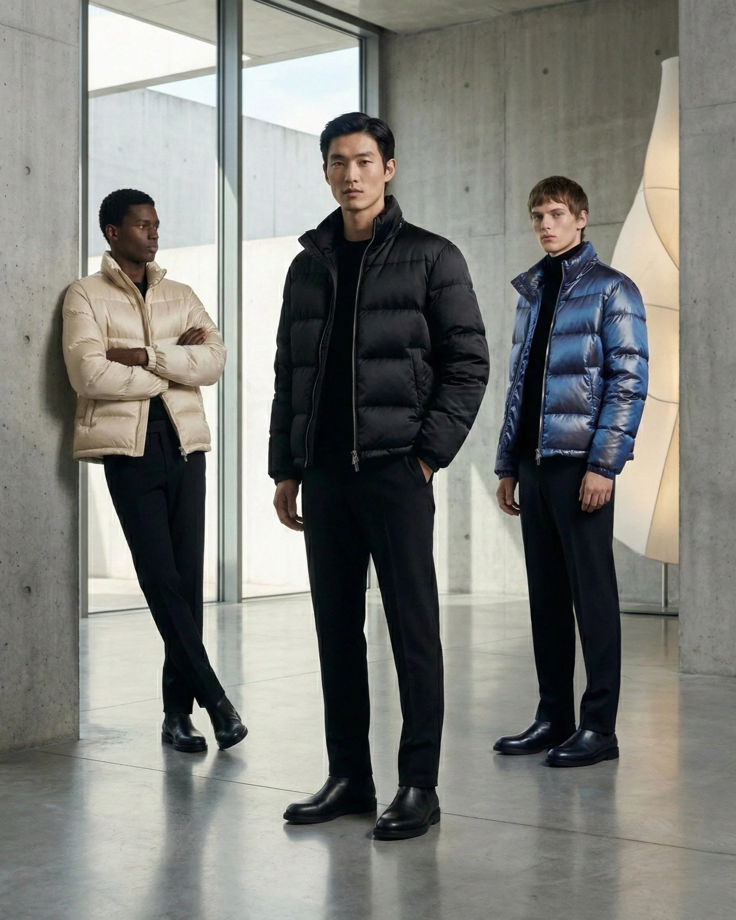 &ldquo;The Modern Ascension&rdquo;

Concrete. Light. Silk.

Three textures, one language &mdash; clarity.

The Ascendre Jacket, tailored for quiet strength and effortless ascent.

Available on mozaiquefashion.com
#luxuryfashion #menswear