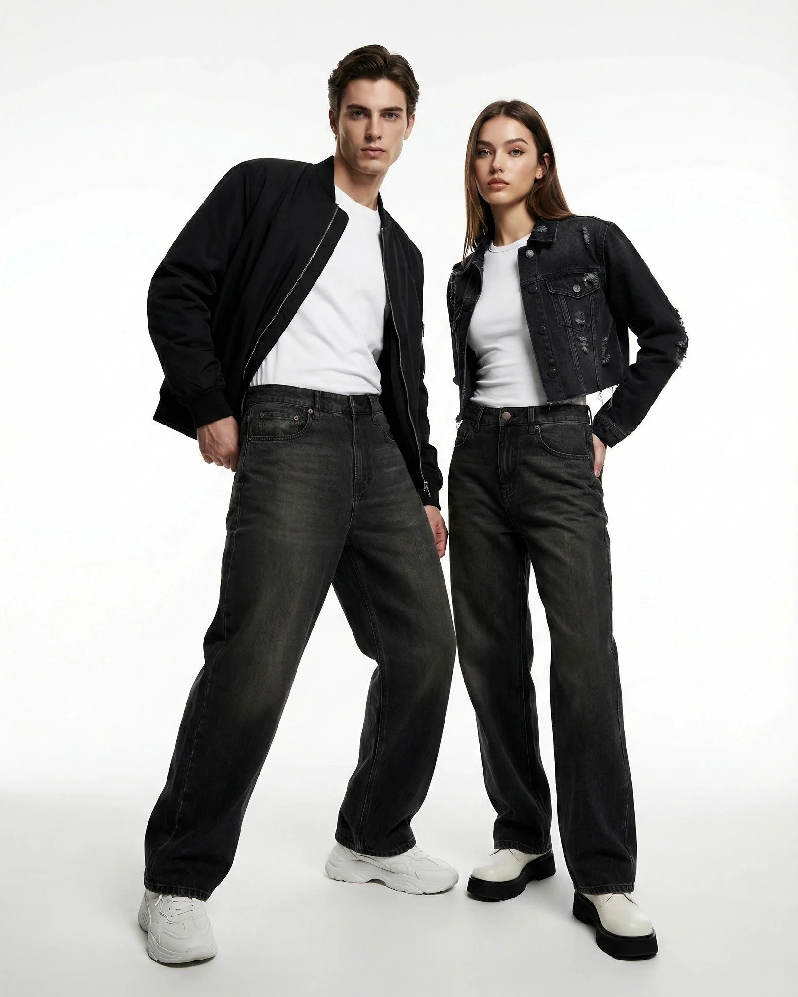 Simple, never basic.
Our New Jean collection - available on mozaiquefashion.com
 #luxuryfashion #clothingbrands #fashion