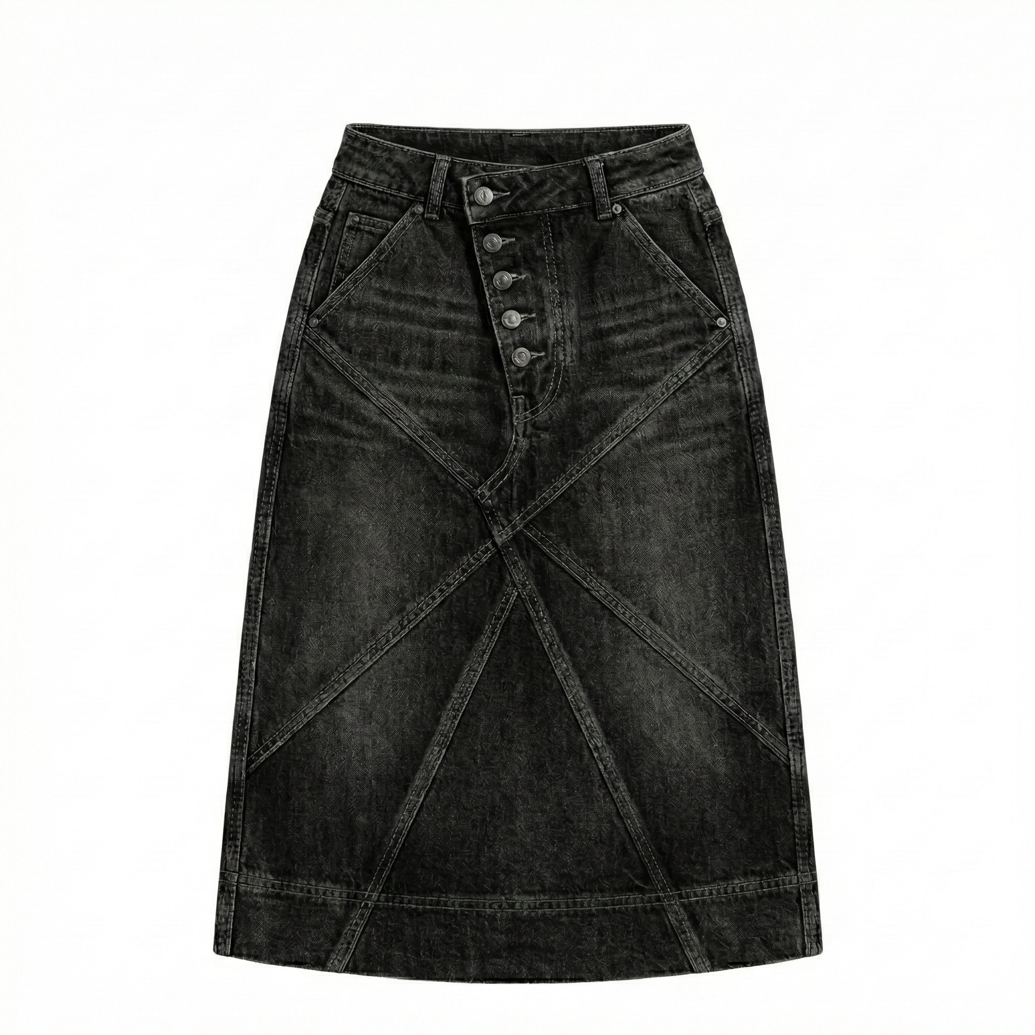 lo Architectural Denim Skirt FV.png