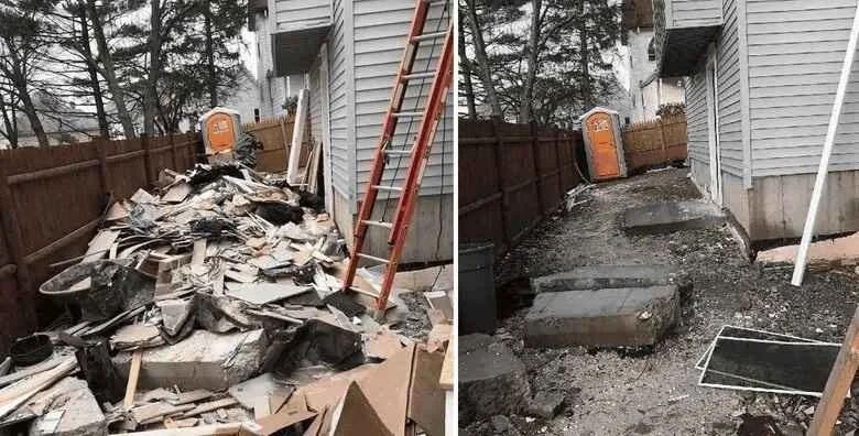 Construction debris removal in Spartanburg, SC