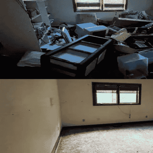 Multifamily unit cleanout in Anderson
