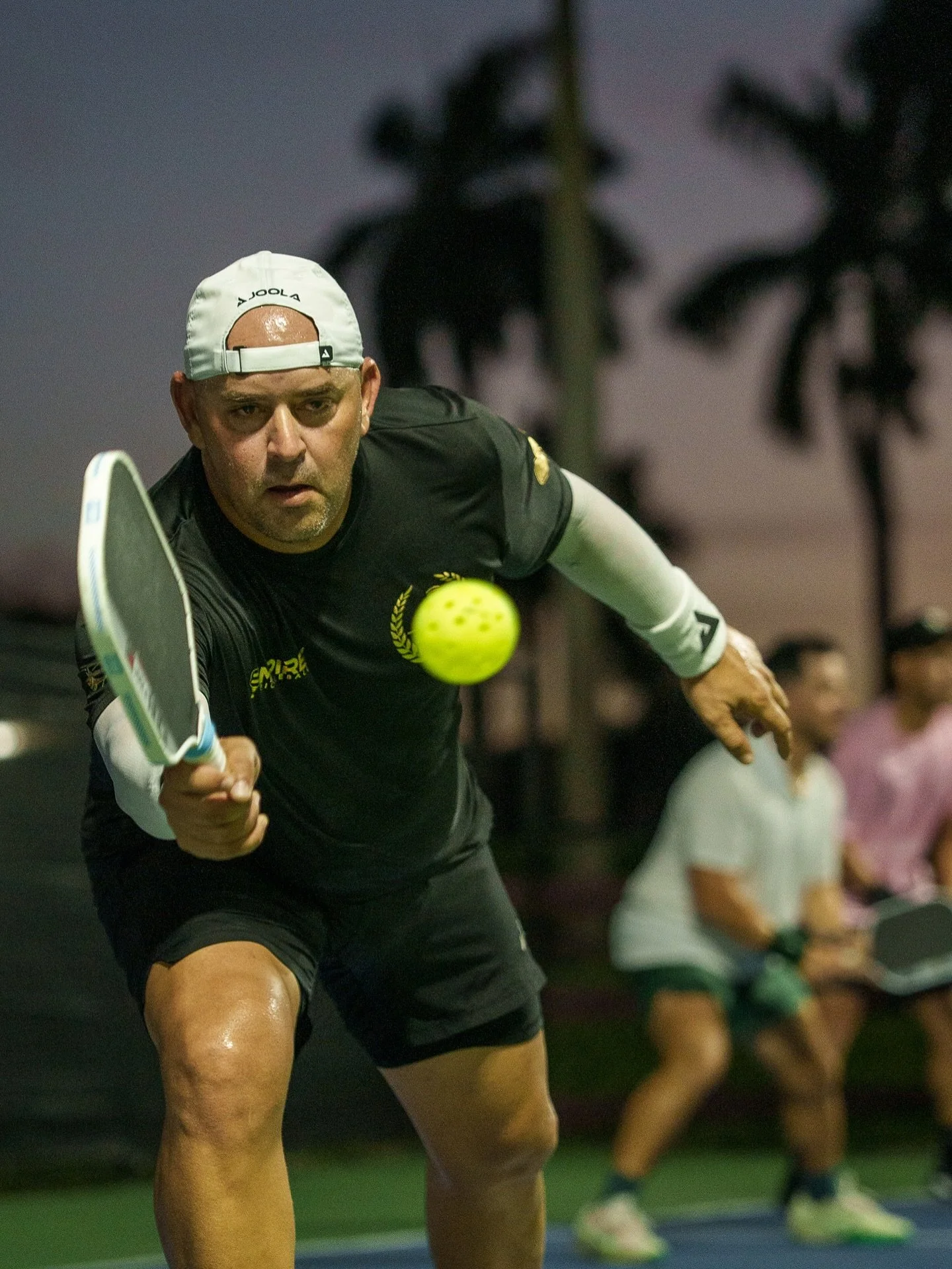 The focus says it all. 👀
Next up: Just $BALL, Nov 15&ndash;16. Let&rsquo;s go!

📍 Big Five Club, Miami
🗓 Nov 15&ndash;16
💵 $1,000 Prize | Men&rsquo;s &amp; Mixed Doubles