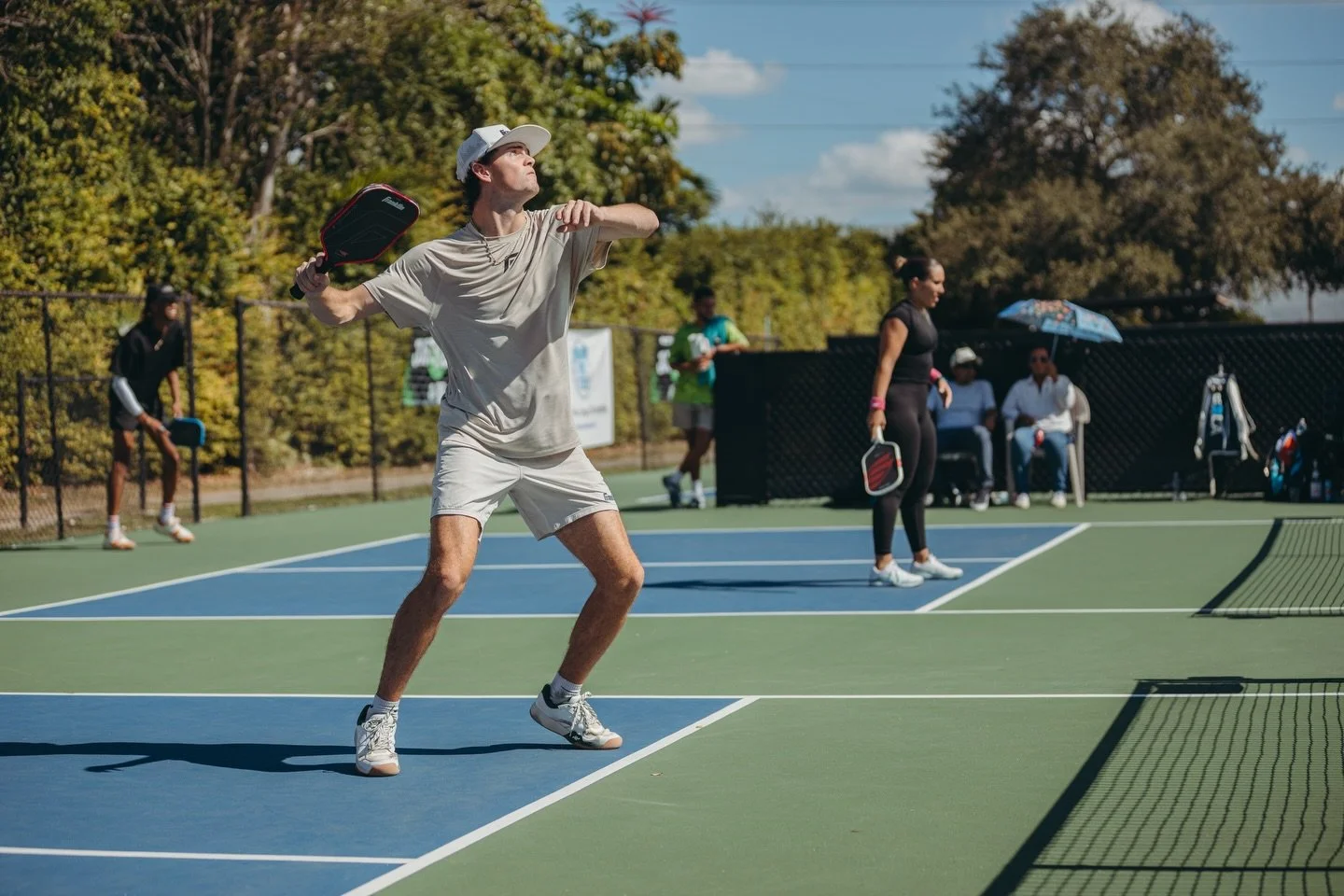 @aidanschenk.pb proving pickleball players are athletes💥