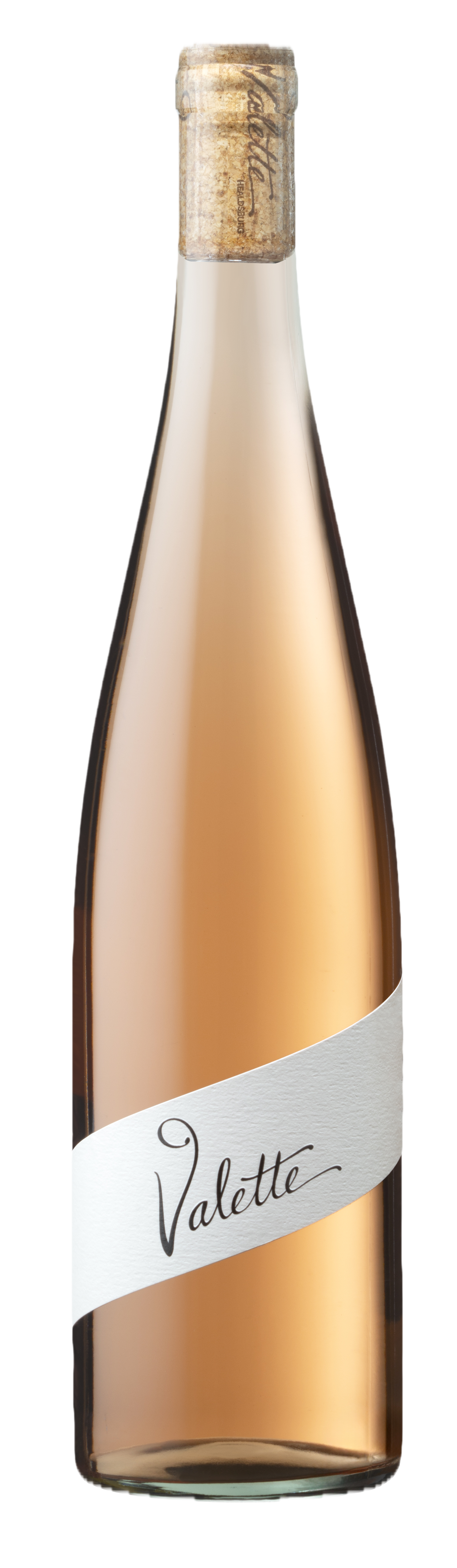 Bottle of Valette Wines Rose Bottle