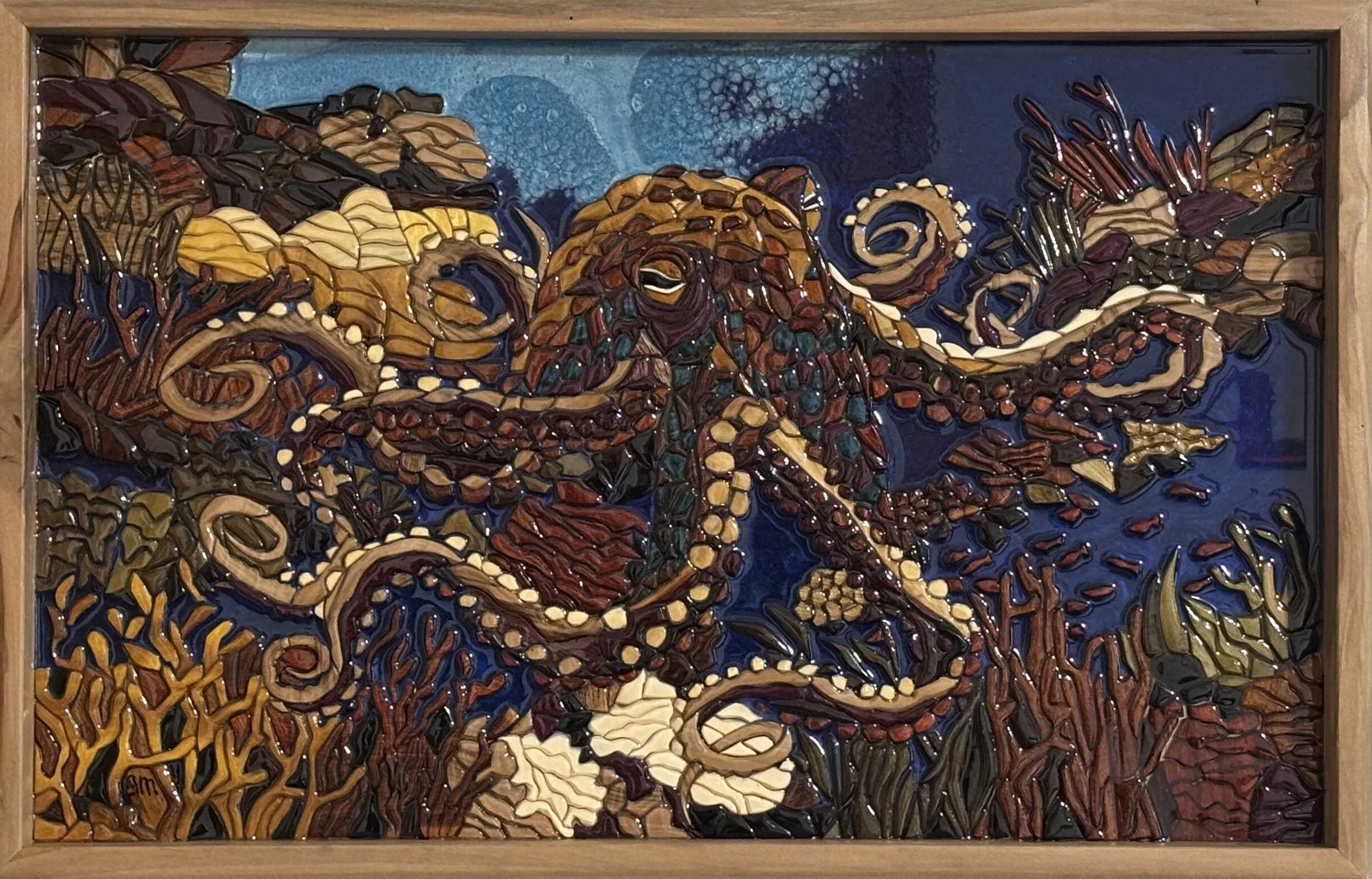 Into The Deep: 24" x 15.5"
