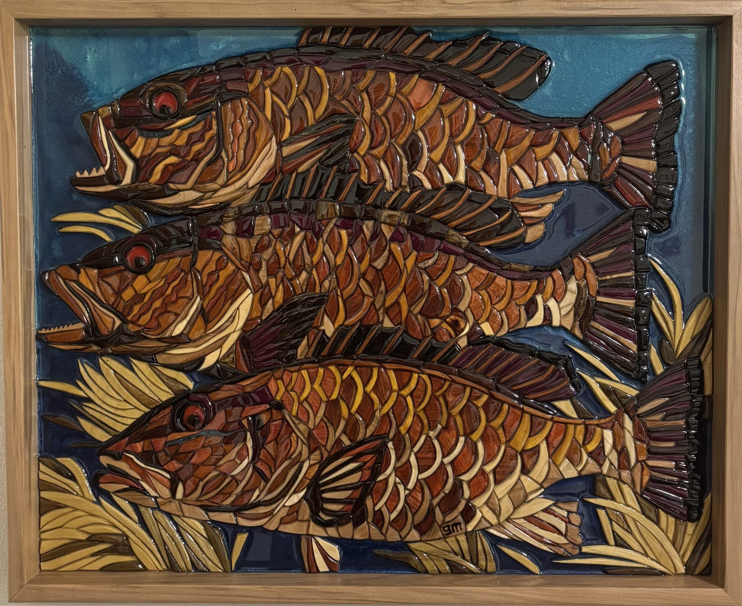 Mangrove Snappers: 22" x 18"