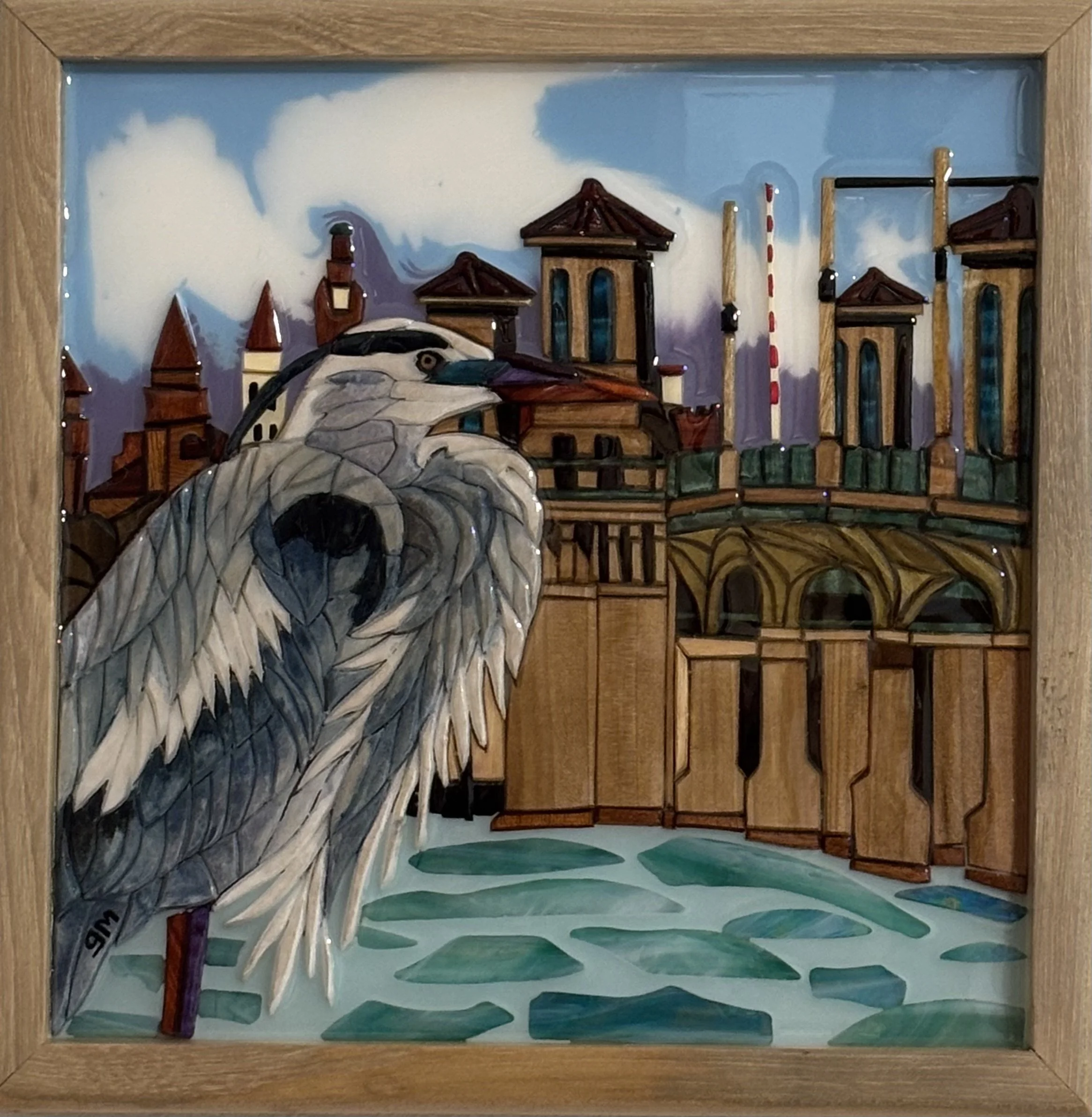 Birds Eye View: 11 1/2" x 11 1/2"
SOLD