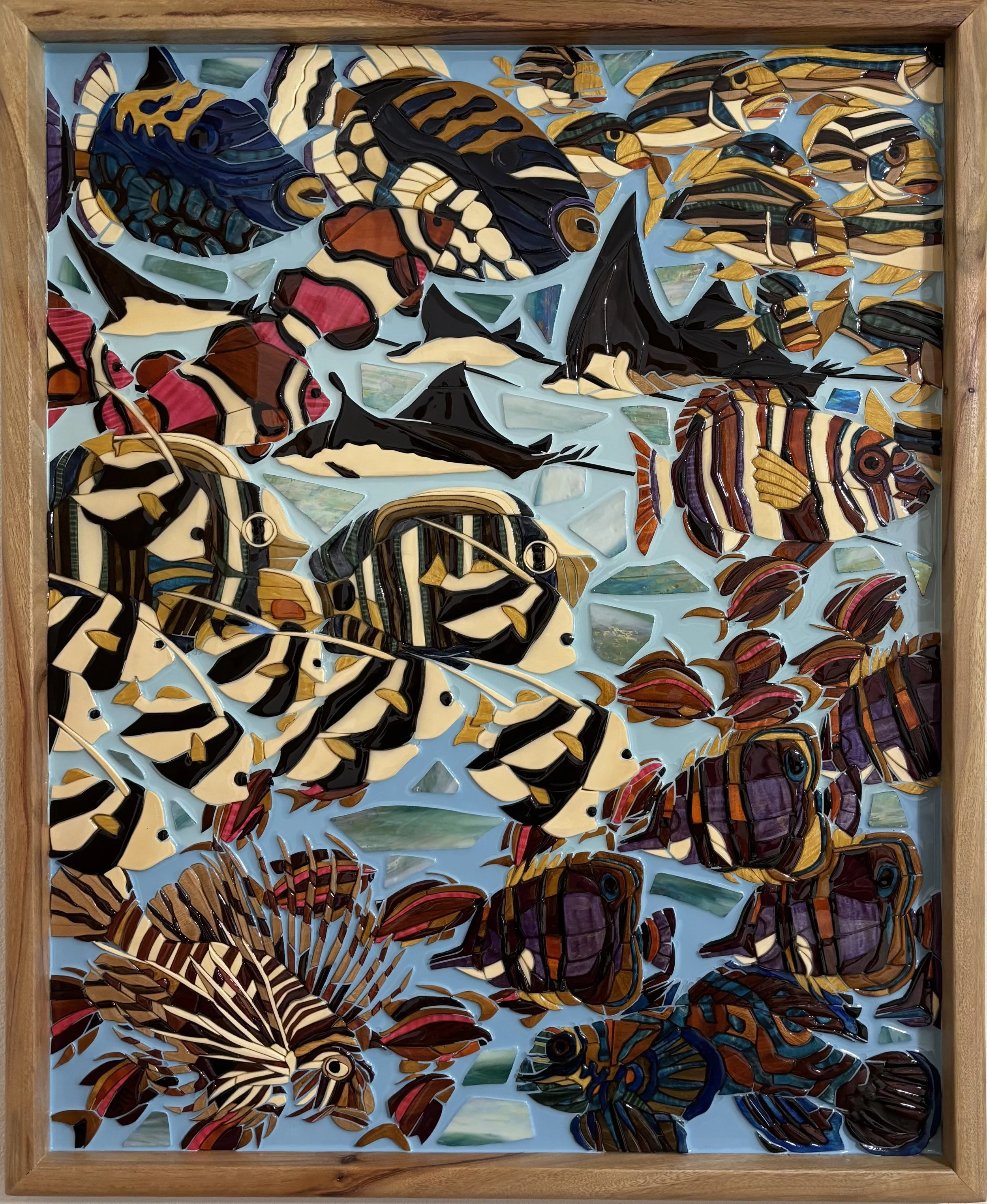 How Many Fish?: 24.5" x 30"
