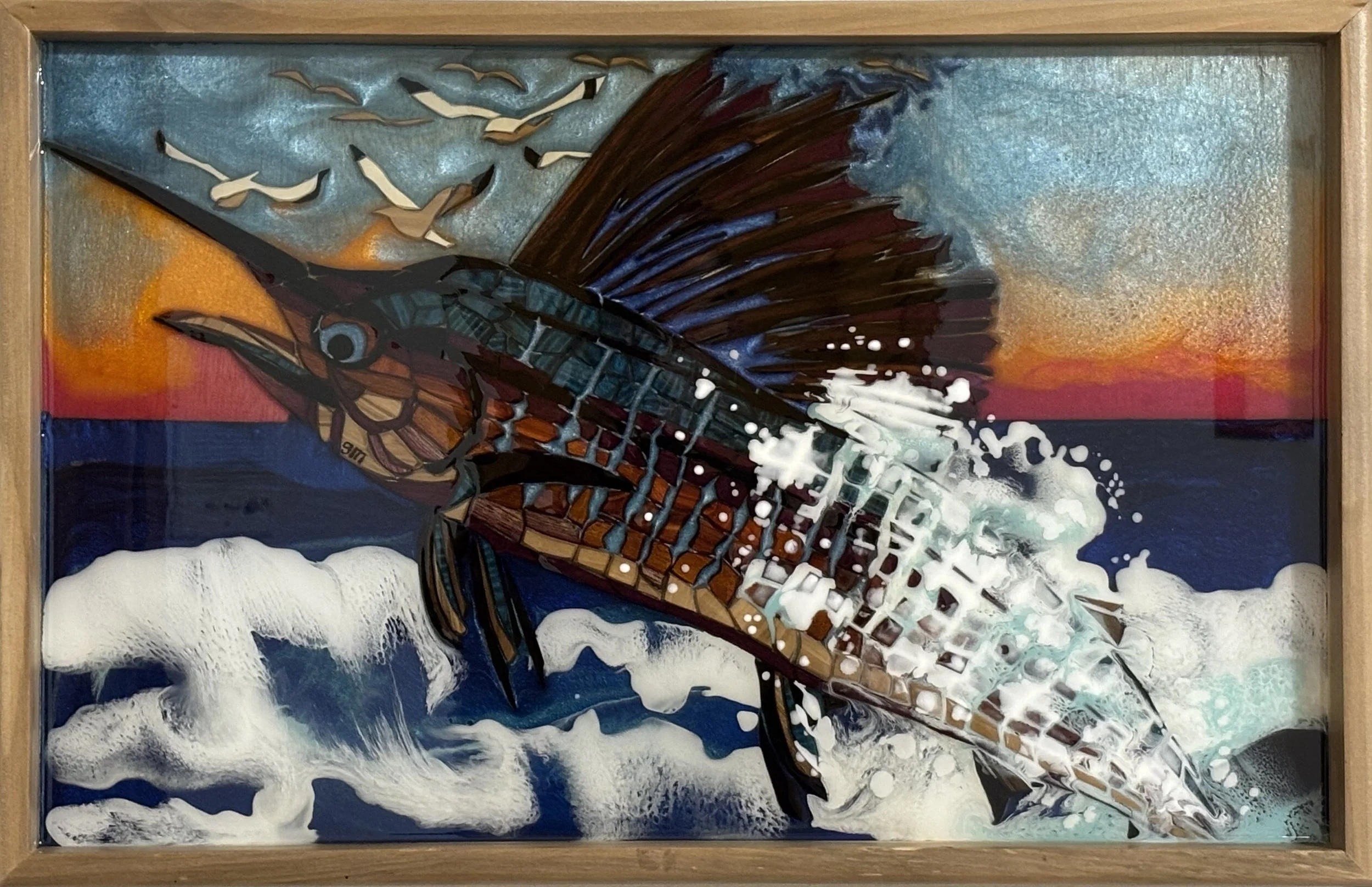 Sailfish: 24" x 15.5"
