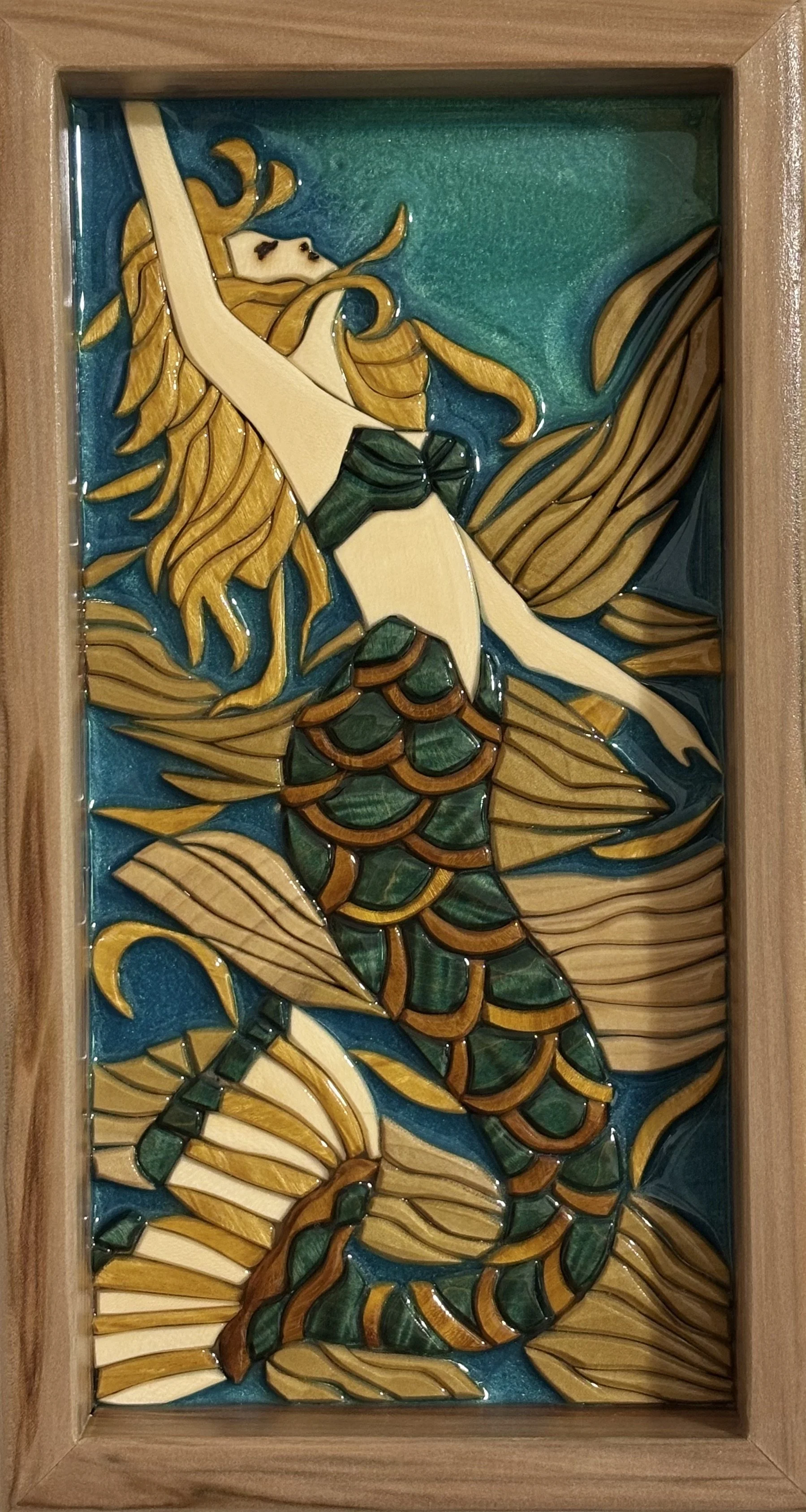Dancing Mermaid: 6.5" x 12"
SOLD