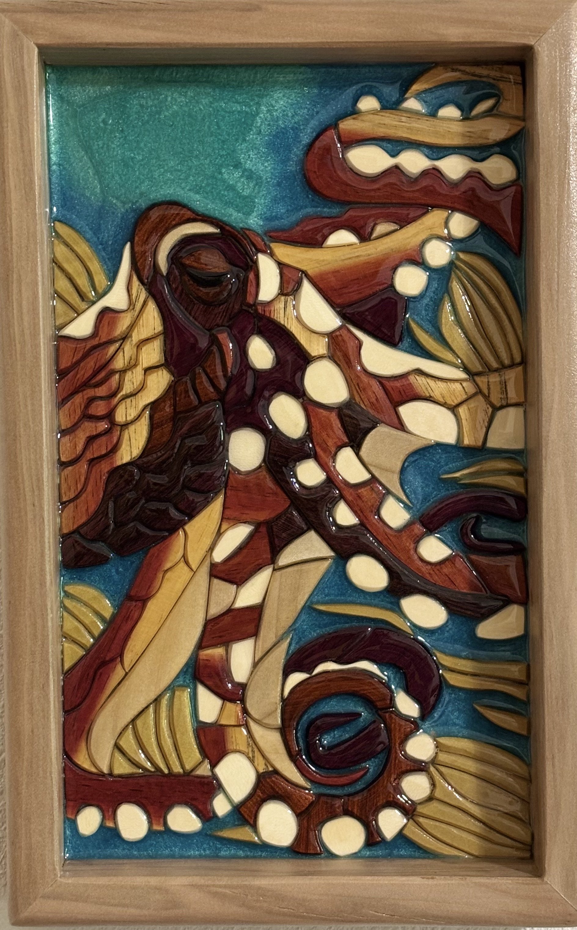 Pink Octopus: 7" x 11"
SOLD