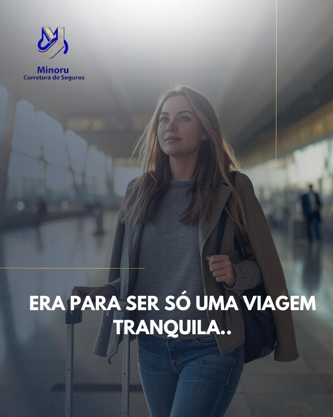 Era pra ser s&oacute; uma viagem tranquila. ✈️

Tudo planejado&hellip;
at&eacute; que um imprevisto aconteceu.

Fora do pa&iacute;s, qualquer atendimento pode custar caro &mdash; muito caro.

Mas com o seguro viagem, ela teve suporte, atendimento e t