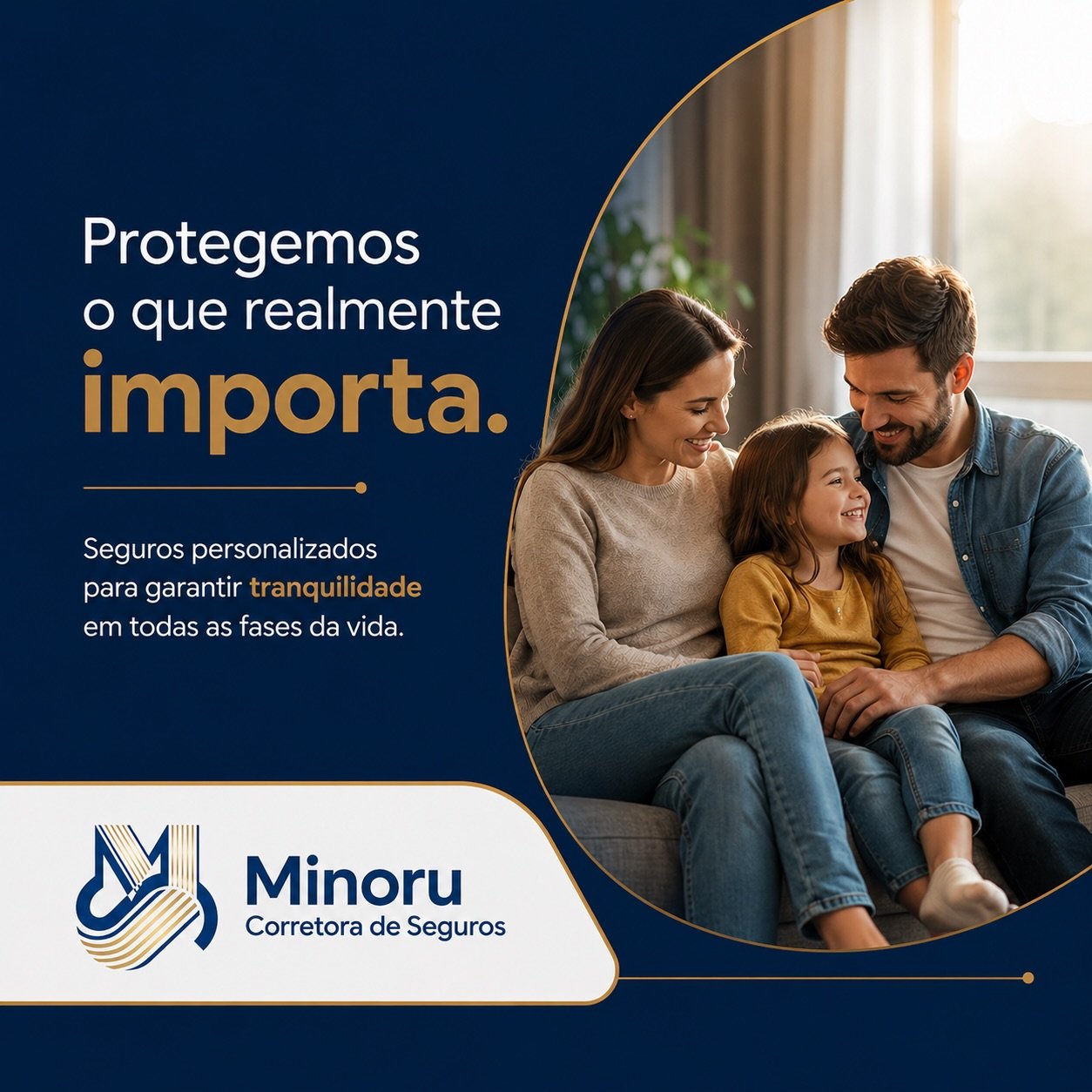 Tem coisas na vida que n&atilde;o podem ser substitu&iacute;das: a fam&iacute;lia, os momentos especiais e a tranquilidade de saber que quem voc&ecirc; ama est&aacute; protegido.

Por isso, mais do que contratar um seguro, &eacute; importante contar 