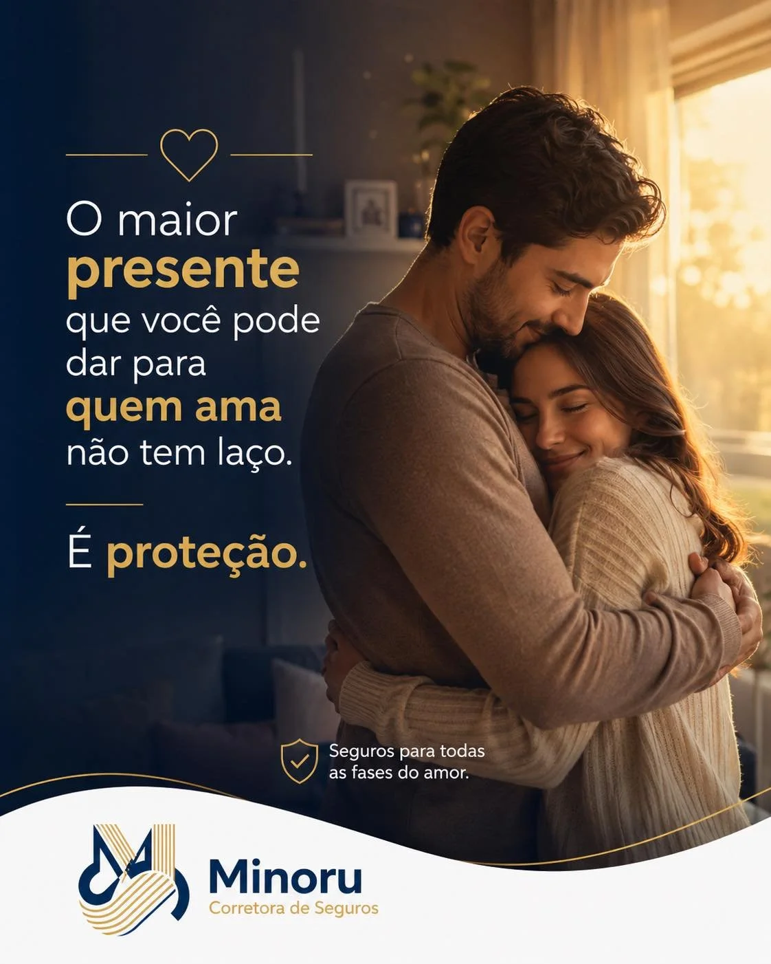 No Dia dos Namorados, os presentes mais valiosos nem sempre v&ecirc;m em caixas ou t&ecirc;m la&ccedil;os.

Amar tamb&eacute;m &eacute; cuidar, estar presente e querer que quem est&aacute; ao nosso lado tenha tranquilidade para viver cada momento com