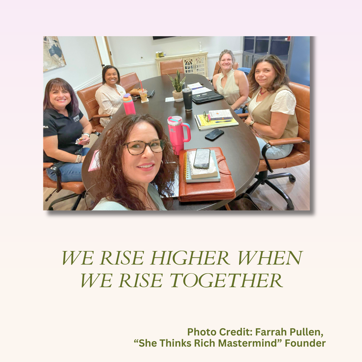 Who’s sitting in your front row?