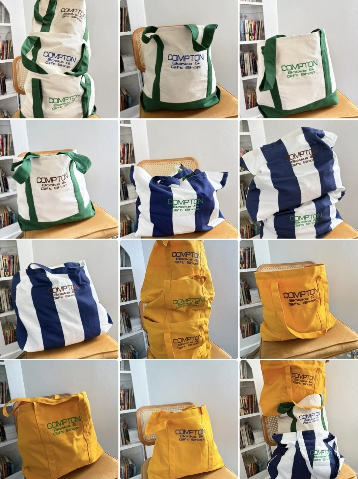 Compton Books and Gifts Shop Tote