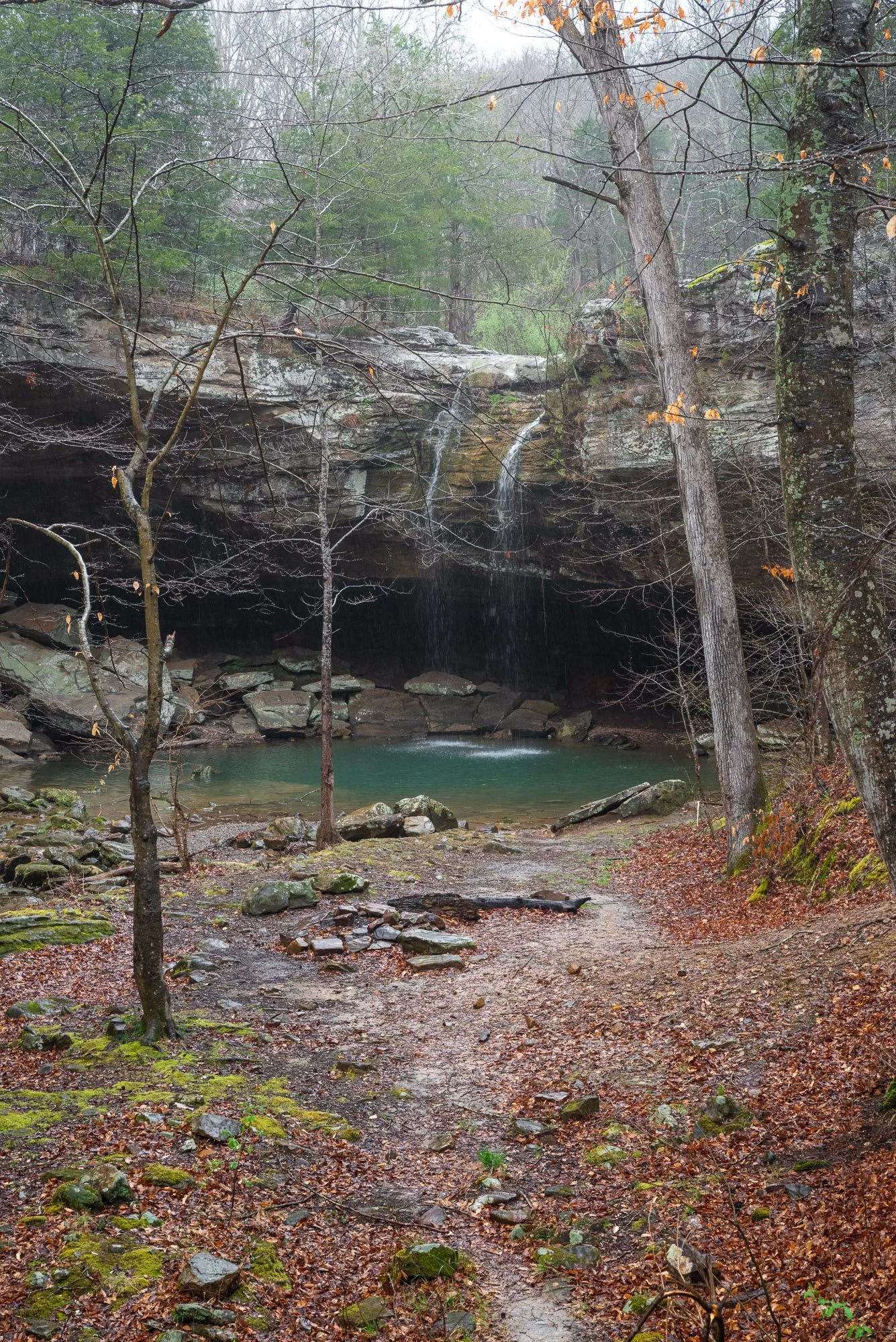Borks Falls and Fire Pit