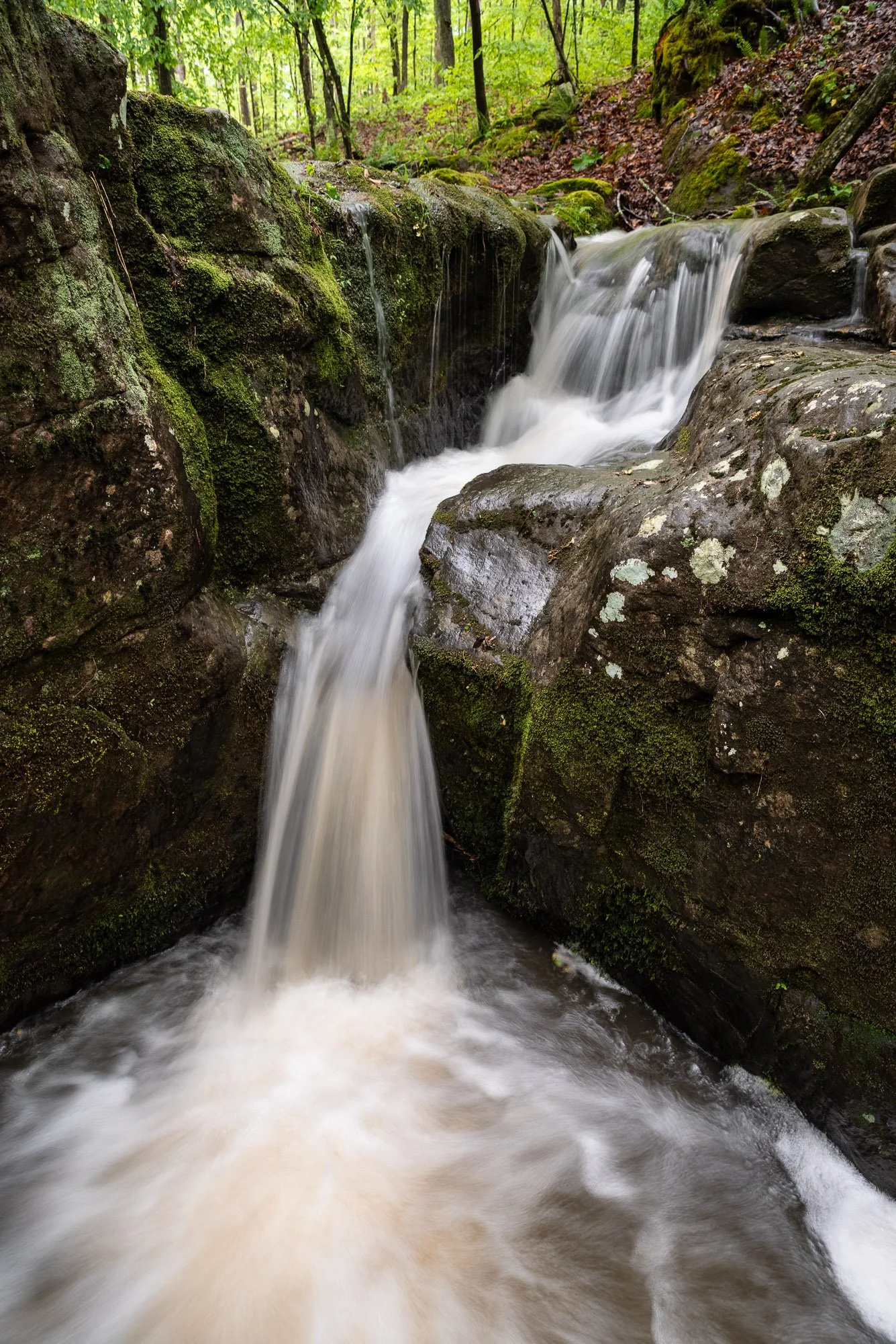 Secret Canyon Crevice Falls 03