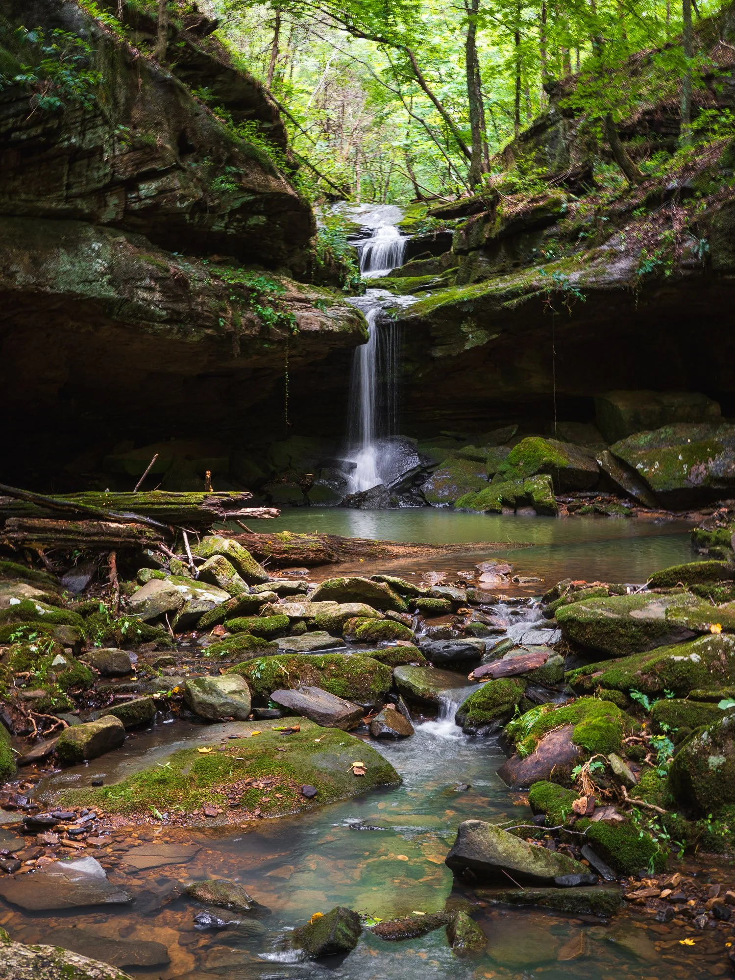 Dutchman Lake Falls 05
