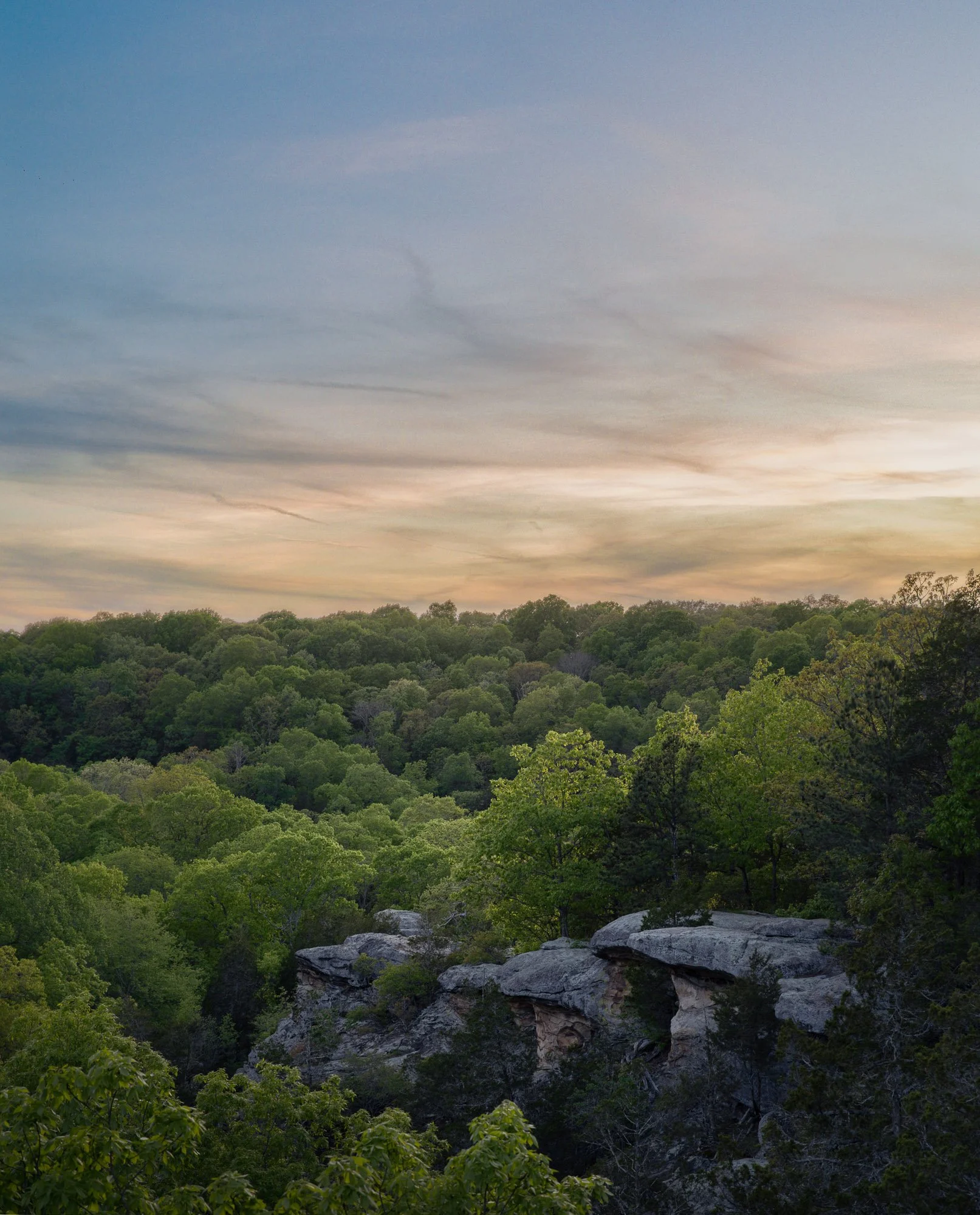 Golden Hour Anvil Rock Trail