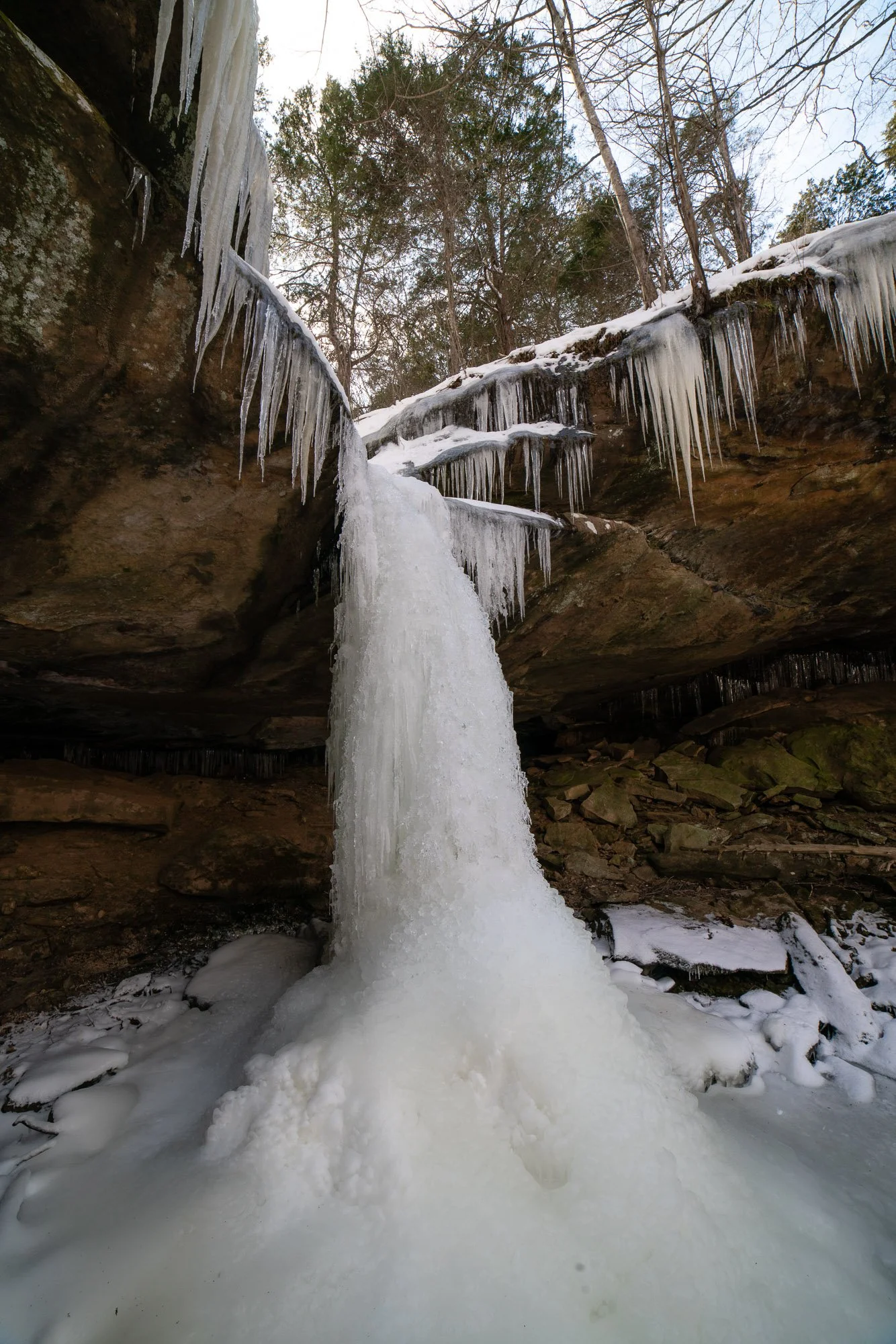 Pretty Waterfall to Walk Behind