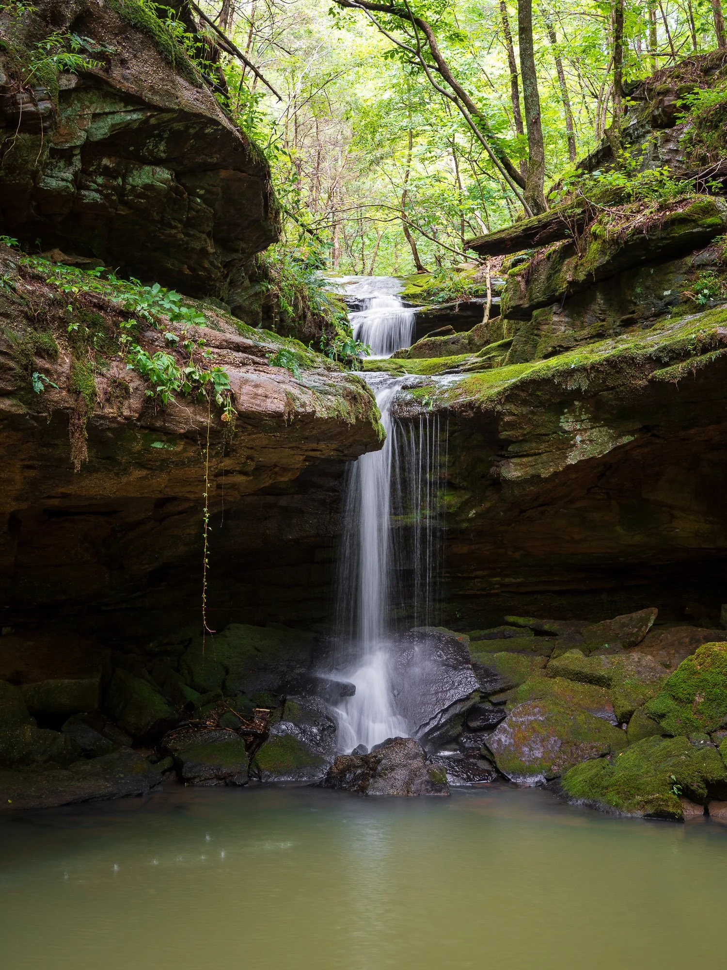 Dutchman Lake Falls 06