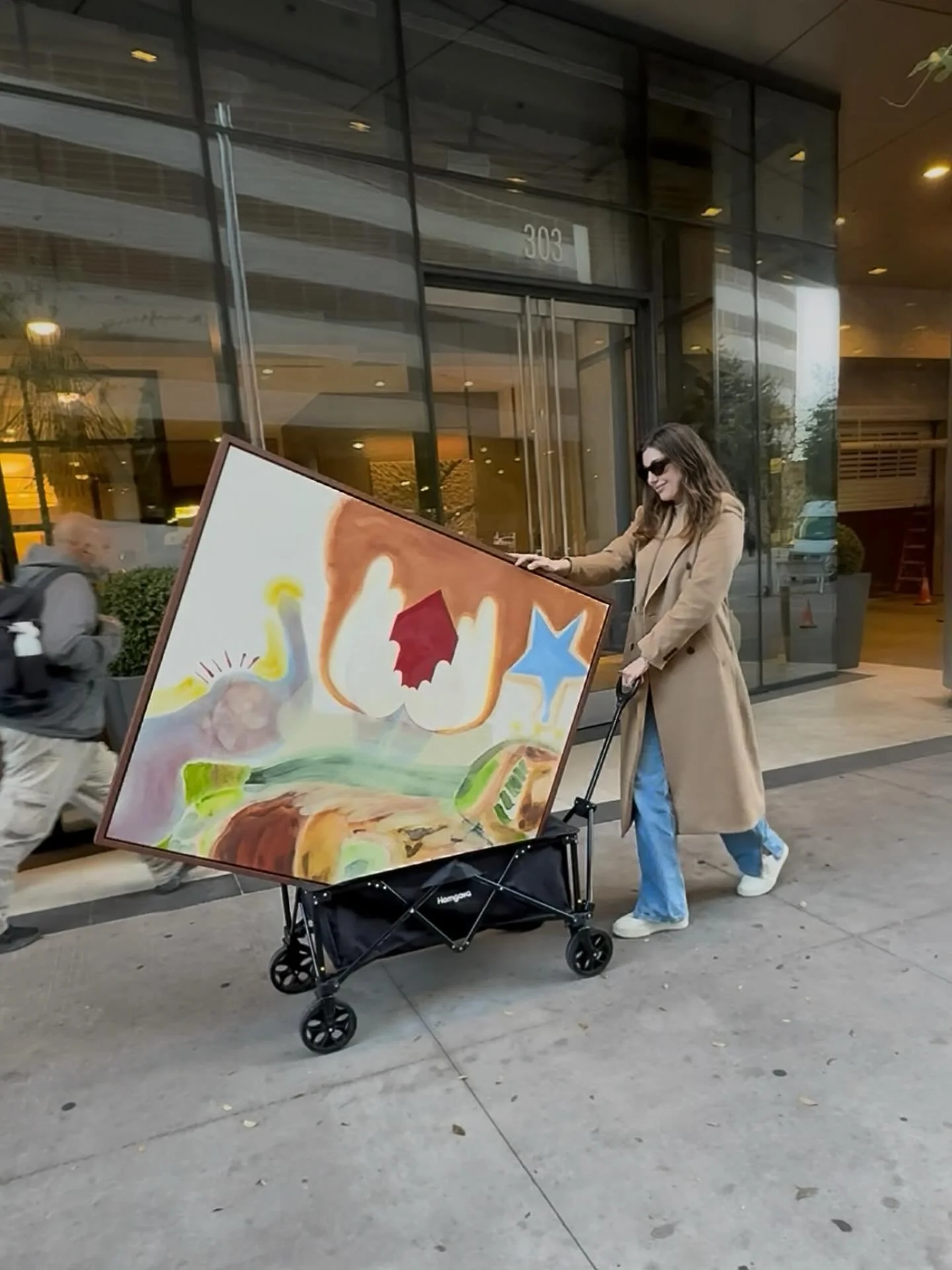 En route to my client (now friend&rsquo;s!!) entryway (pics to follow!!)

I love when my collectors become friends 🦋🌀

Can you believe this fit in the back of her car?? She has an SUV thank god!!