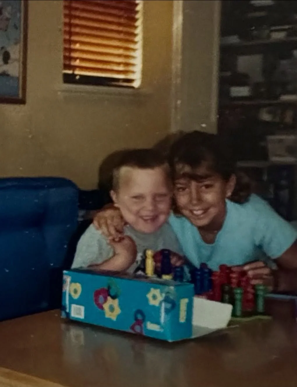 Bangs, buckteeth, and my little brother Brendan. 💔♾️🪽 I miss him more and more with each passing day. I underestimated how hard things would be as we approach this holiday season. He died so suddenly and the first month I was in shock. I&rsquo;m fo