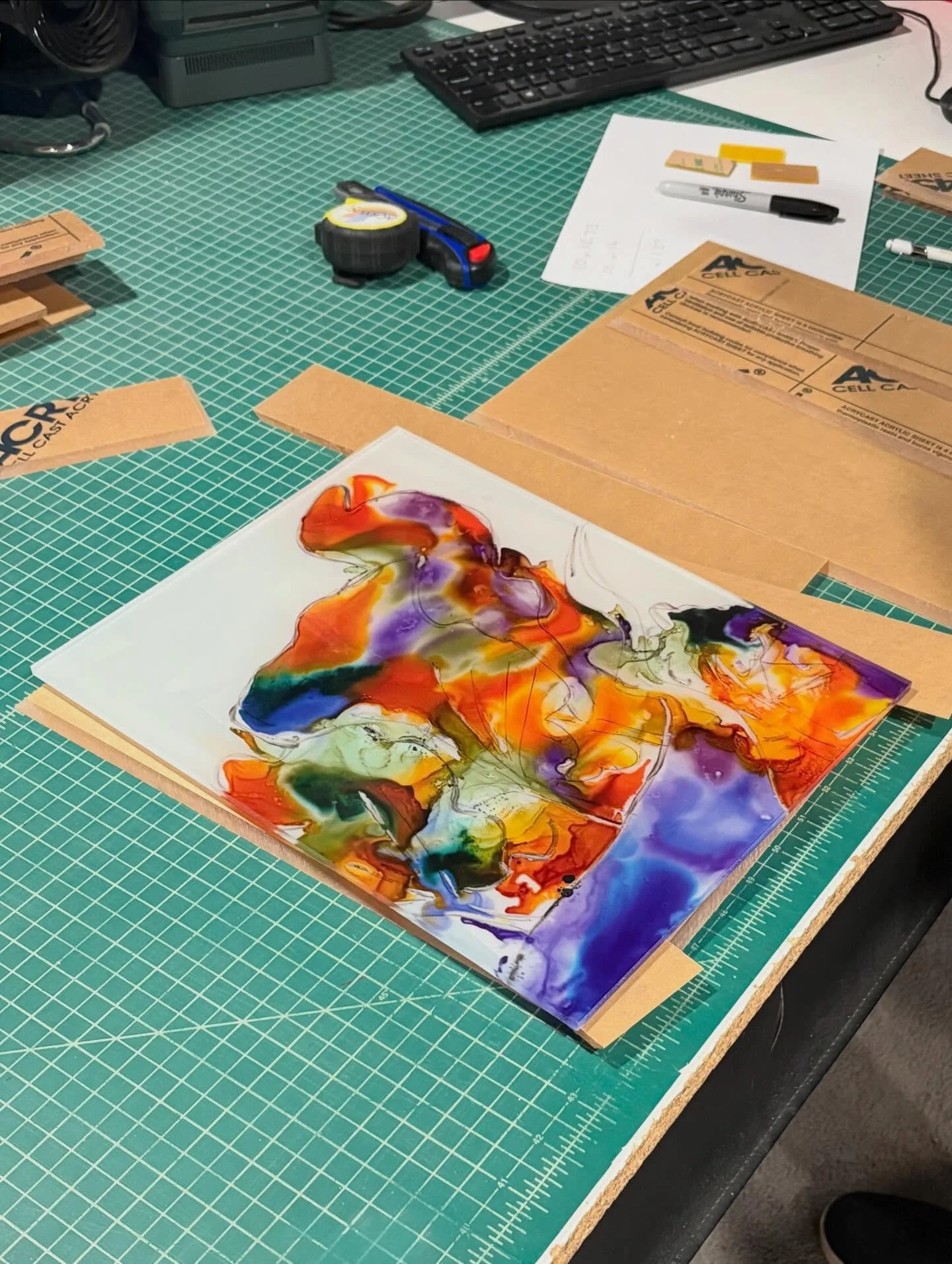 GET ACRYLIC WITH IT!!! Spent the day building a prototype for something exciting in May!!!! ❤️❤️❤️❤️❤️