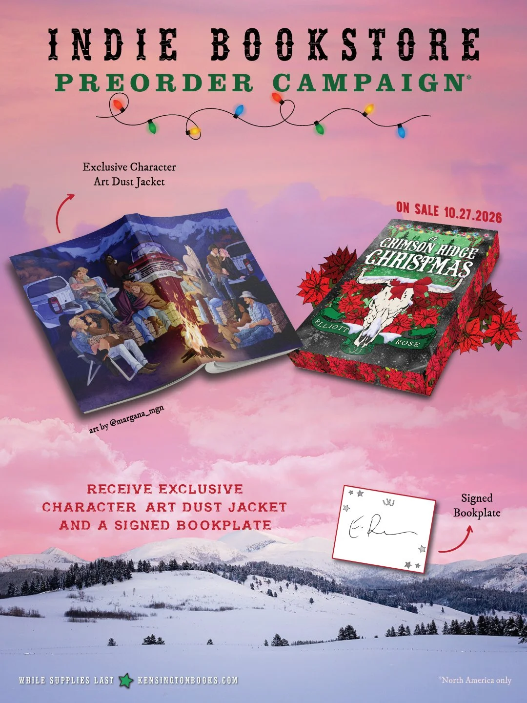 A Crimson Ridge Christmas - Elliott Rose