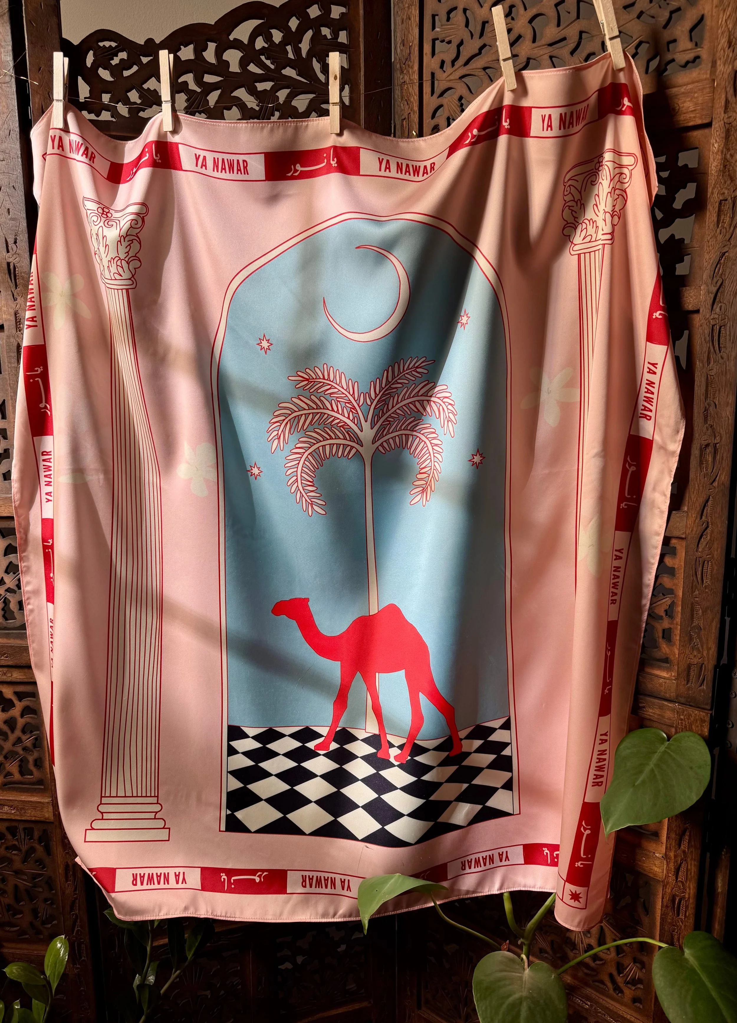Ya Nawar Camel Scarf