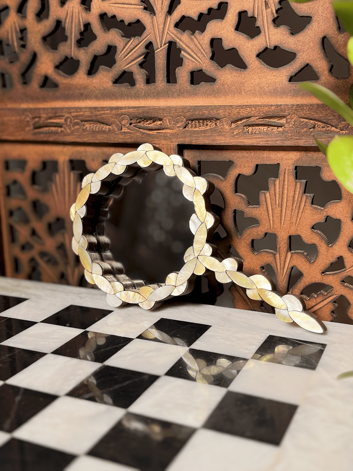 Small Hand-held Mirror