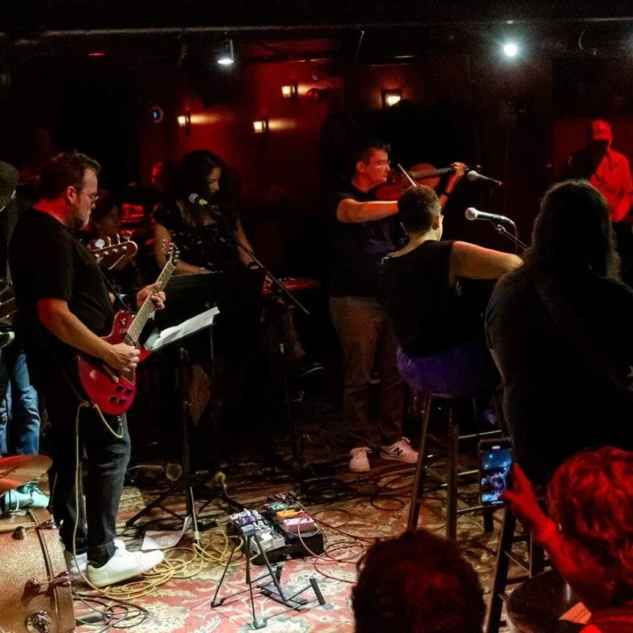 Look, Ma! We made the news!! Article link in bio. Thank you, @noahwayoutnow & @wbur for capturing the essence of our protest music revival and spreading the positive energy & camaraderie organizers, performers & attendees feel at every sh