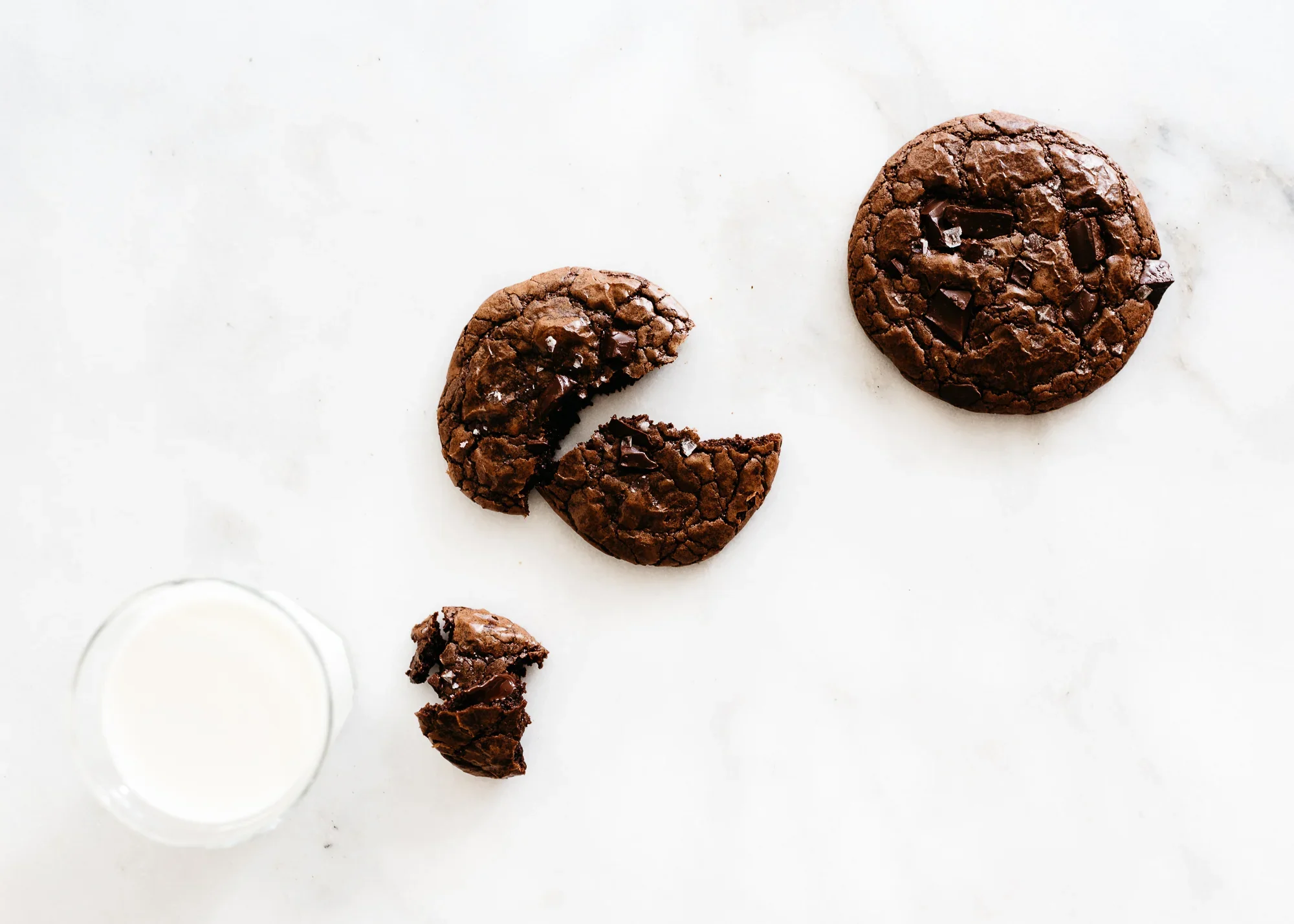 Buckwheat, Chocolate and Orange Cookies 