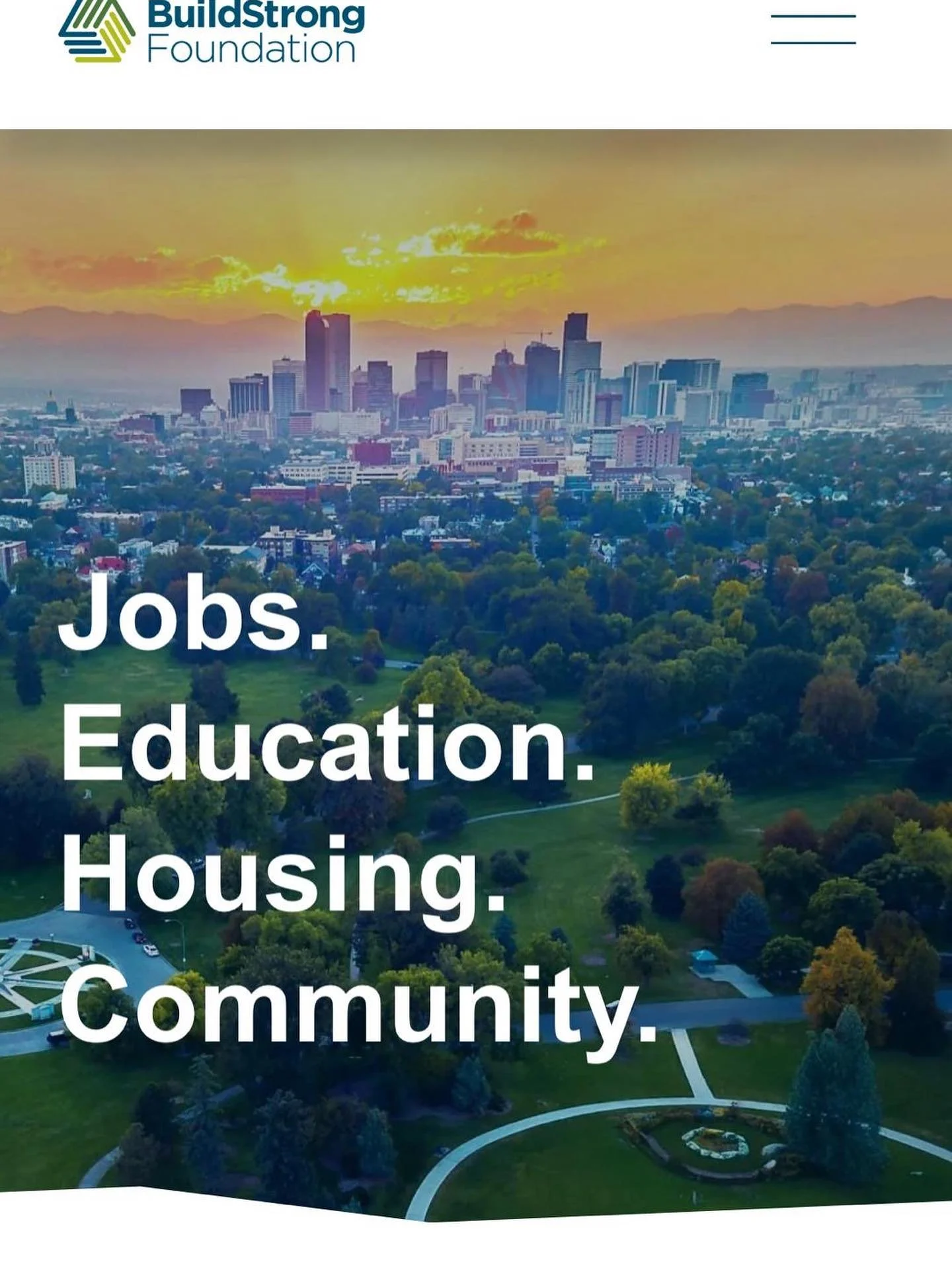 We&rsquo;re excited to announce the launch of the new BuildStrong Foundation Website!
&nbsp;
This new interactive site highlights our commitment to workforce development, education, affordable housing, and community investment &mdash; making it easie