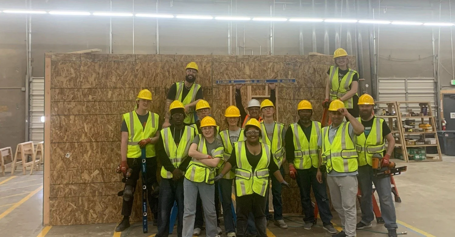 Giving Tuesday is coming! 🔨
On December 2nd, we're asking our community to help us reach a big goal: $15,000 to support construction training for people who need it most.
Every student who walks through our doors is looking for a chance&mdash;a chan
