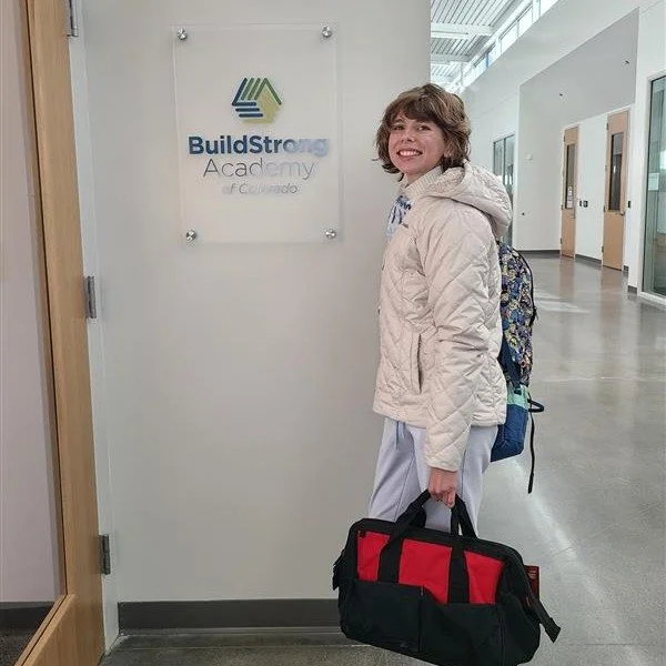 We're thrilled to announce that BuildStrong Academy graduate Stephany has landed her first role in the trades! She's joining @justheatpumps  as an administrative assistant while beginning her HVAC apprenticeship, the perfect combination to launch her