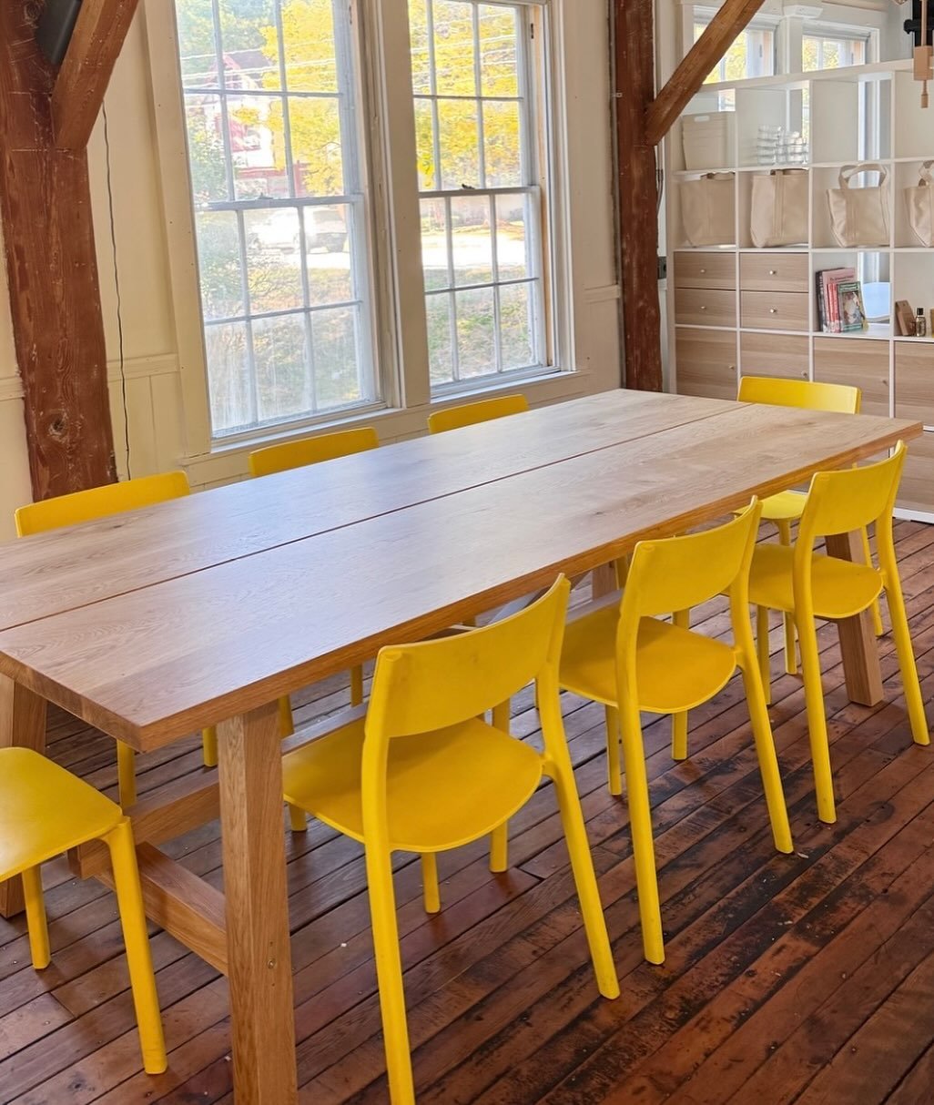 Almost ready! I can't wait to see what we all make sitting around this table together!
