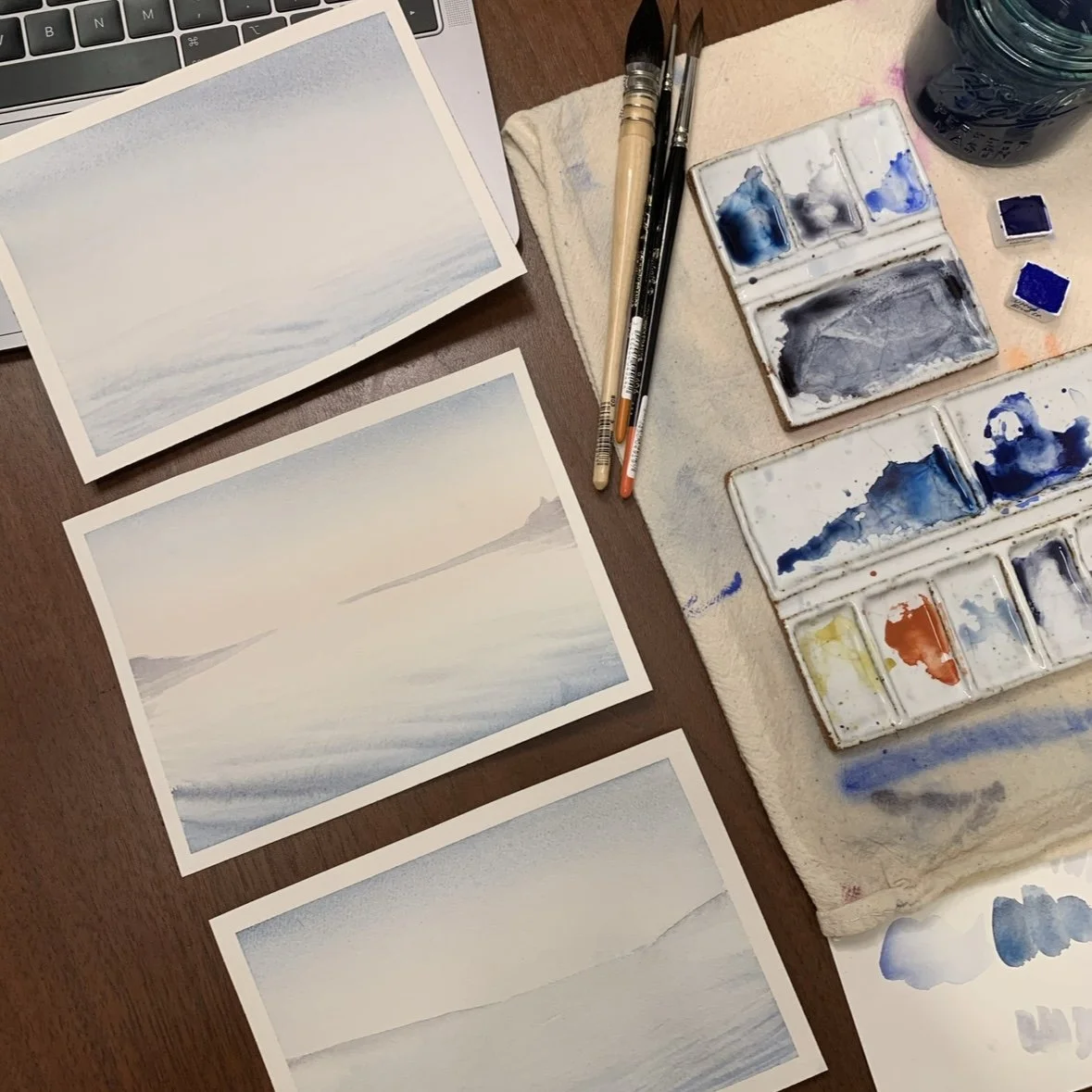 Watercolor Landscapes