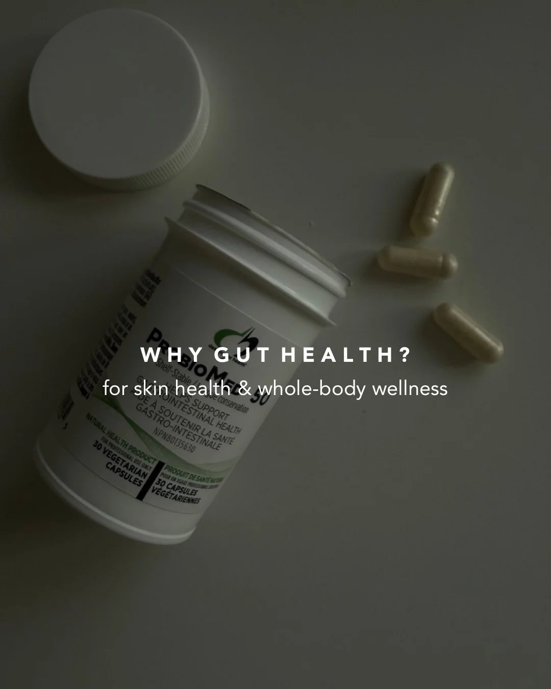 Healthy skin starts in the gut. A balanced microbiome supports clearer skin, calmer inflammation, and a stronger skin barrier from the inside out🧬
&bull;
&bull;
&bull;
#probiotic #guthealthmatters