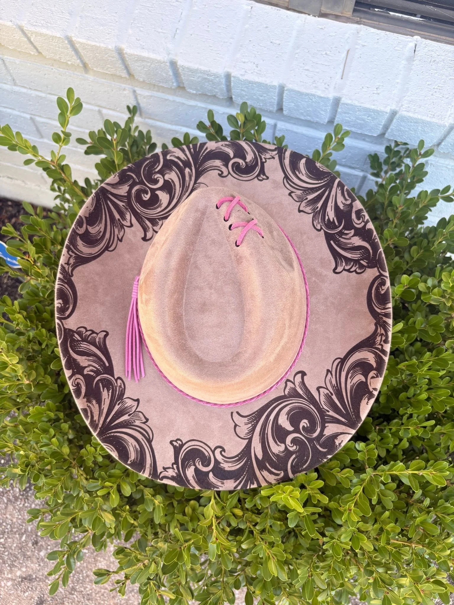Fleur De Lis Design- Cowboy & Fedora Hat