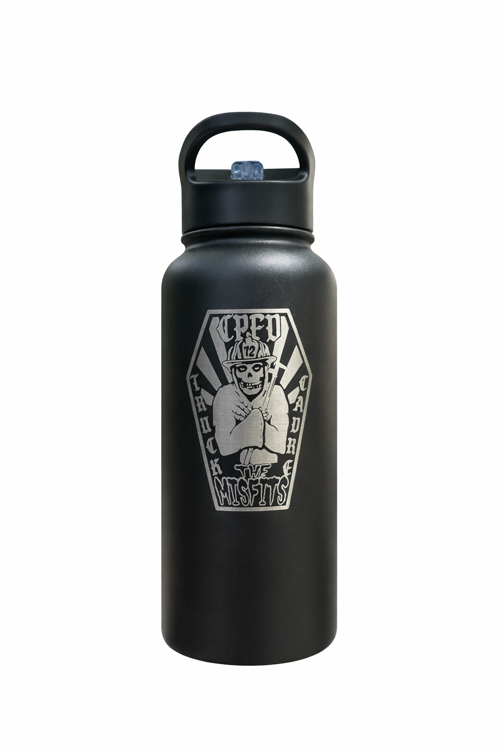 Custom Laser Engraved Water Bottle with Company Logo