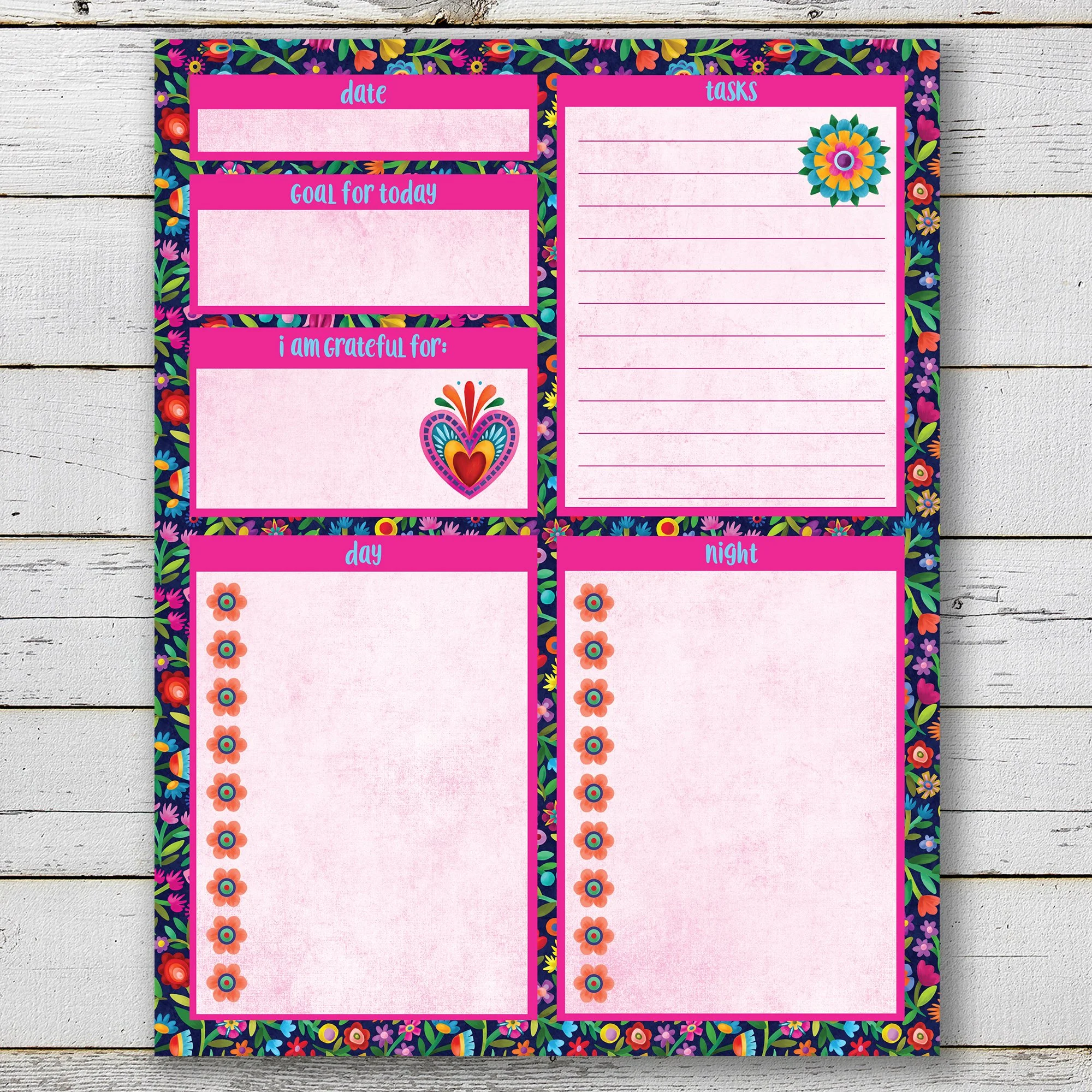 Gratitude Planner Notepad 8.5 x 11