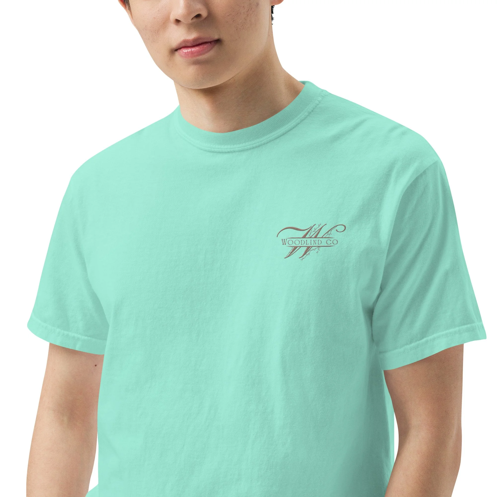 Woodlind x Comfort Colors Unisex Embroidered Heavyweight T-Shirt
