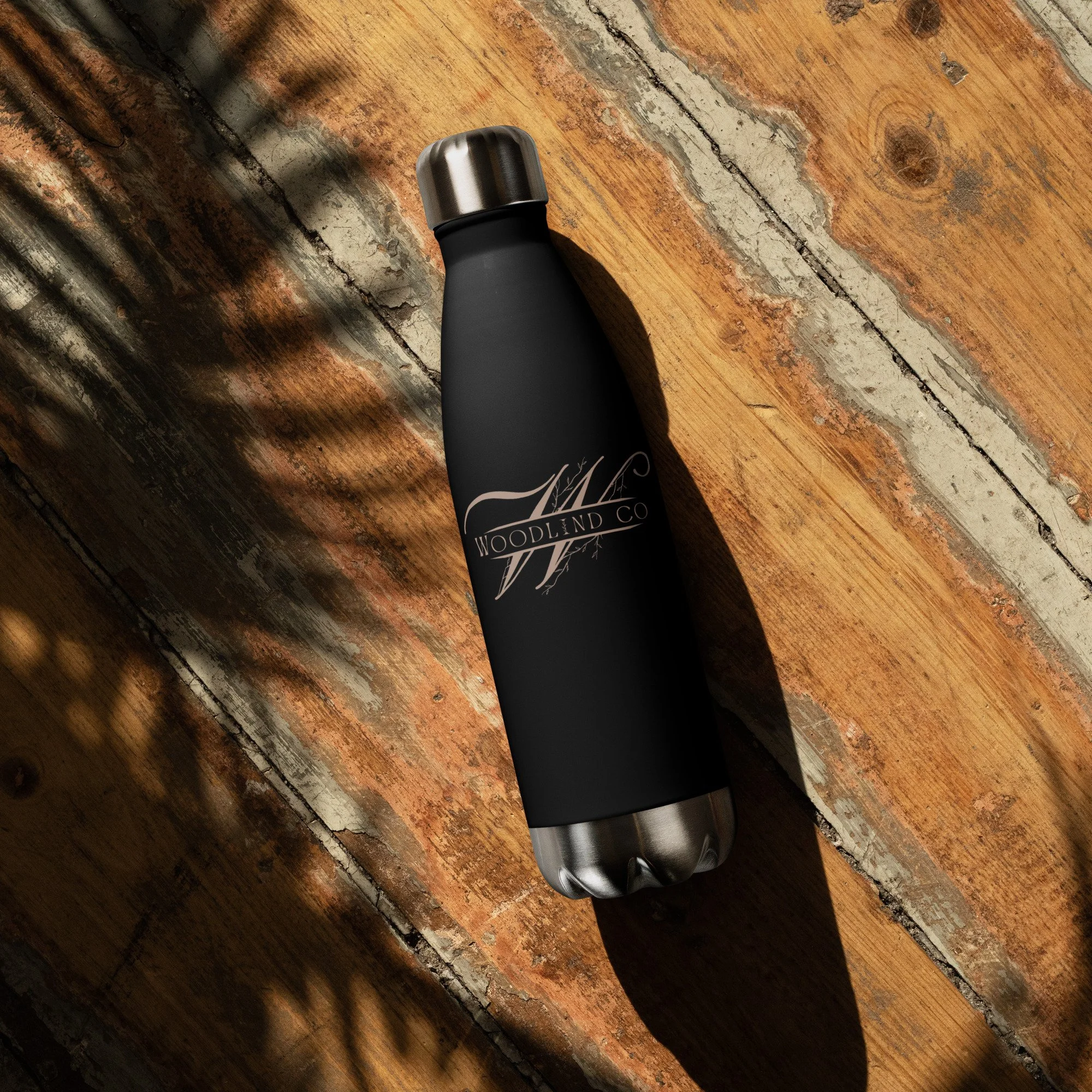 Woodlind Stainless Steel Water Bottle