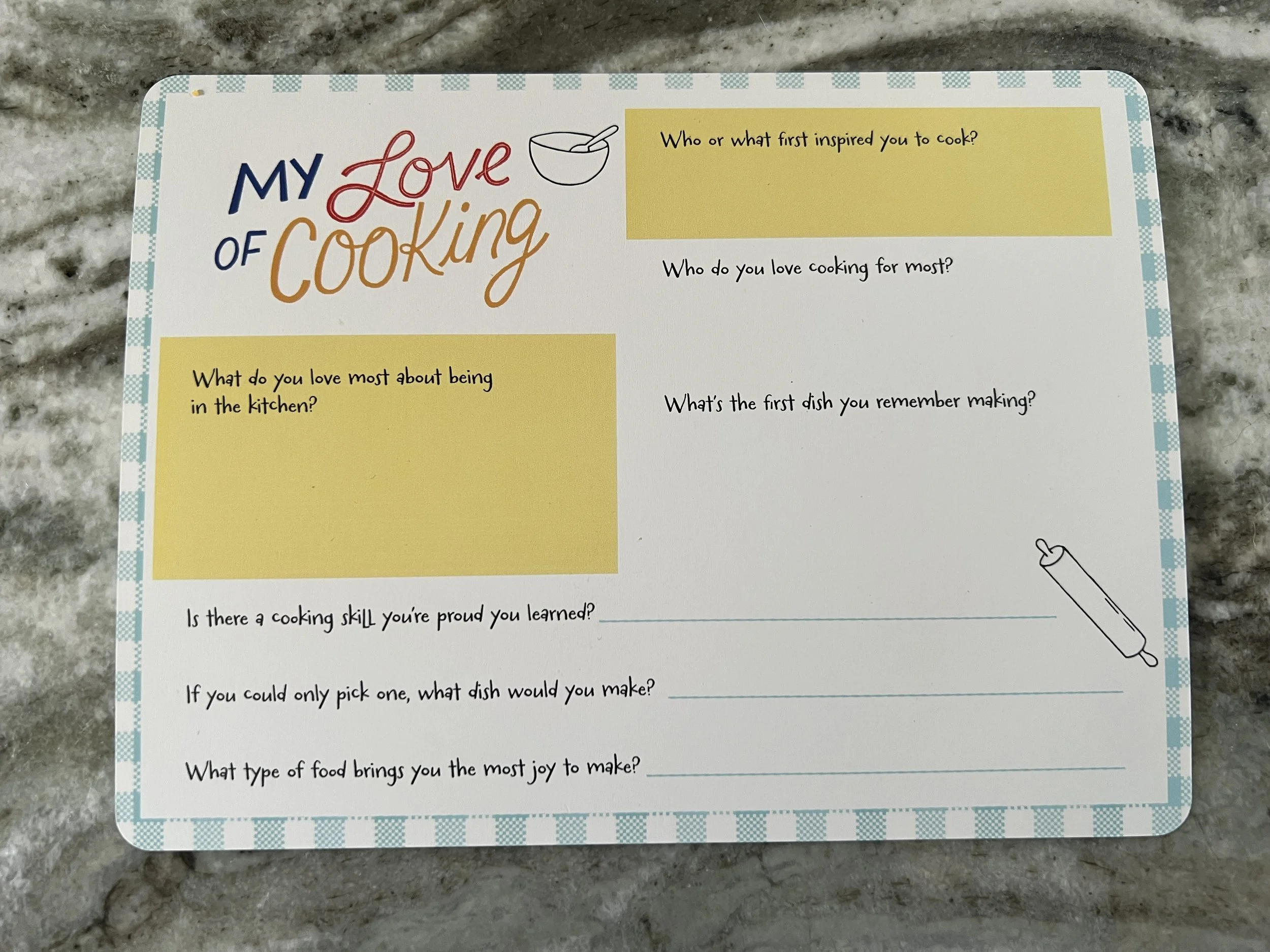 My Love of Cooking from Mom, Share Your Recipe