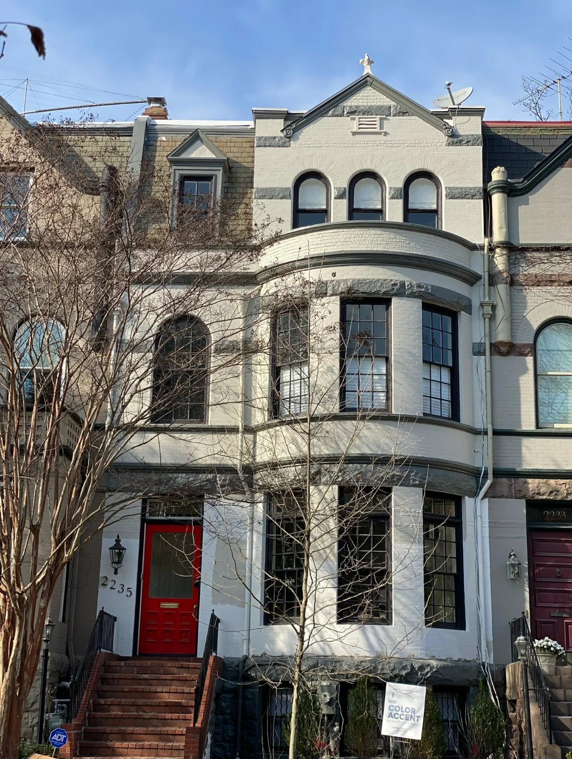 Townhouse - Door and Brick Repaint